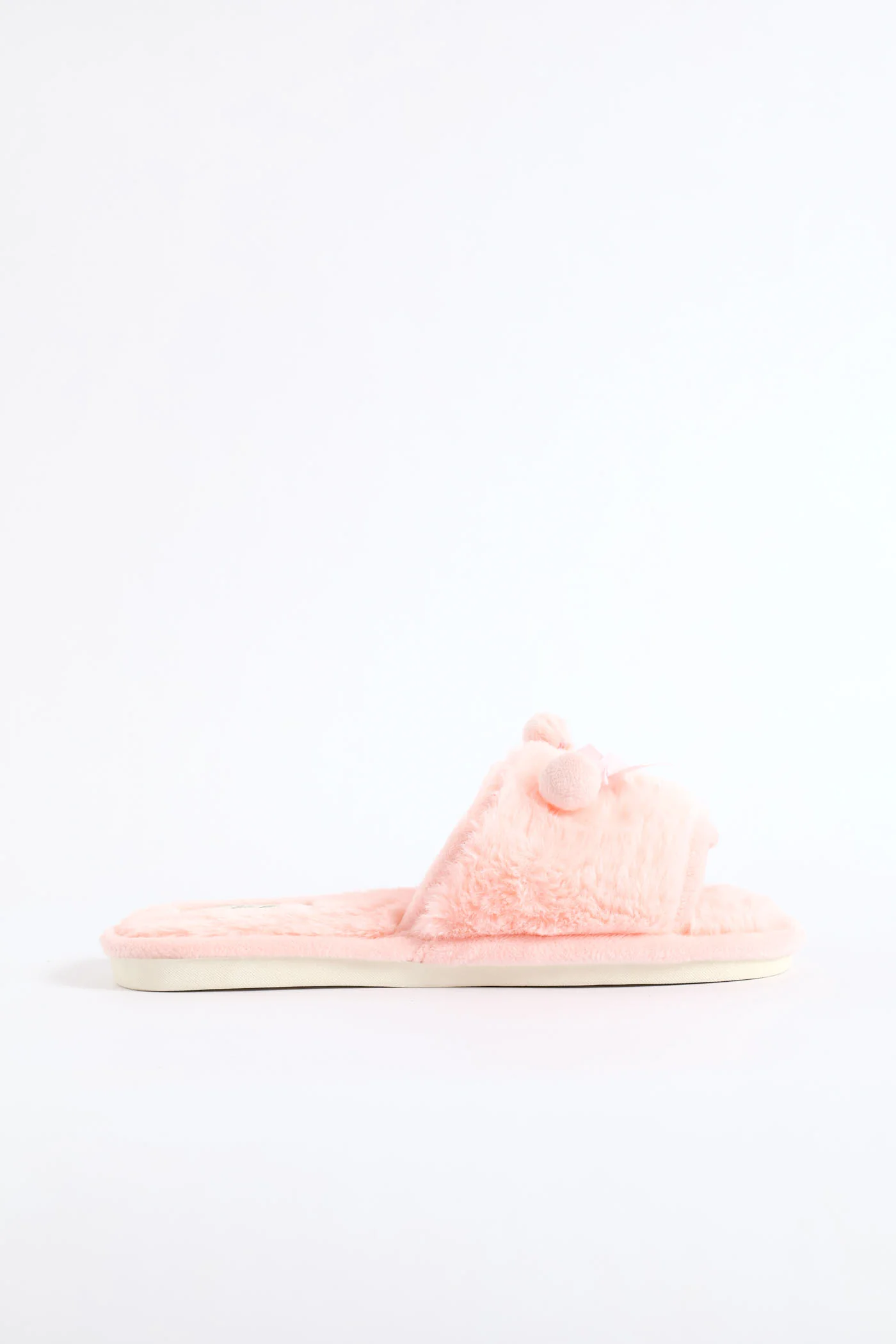 Cherry Bow Single Band Slipper - Pink - Image 3