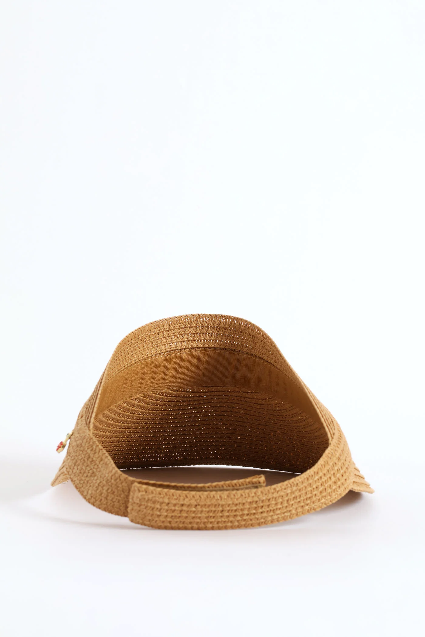 Cherry Embellishment Visor - Tan - Image 3