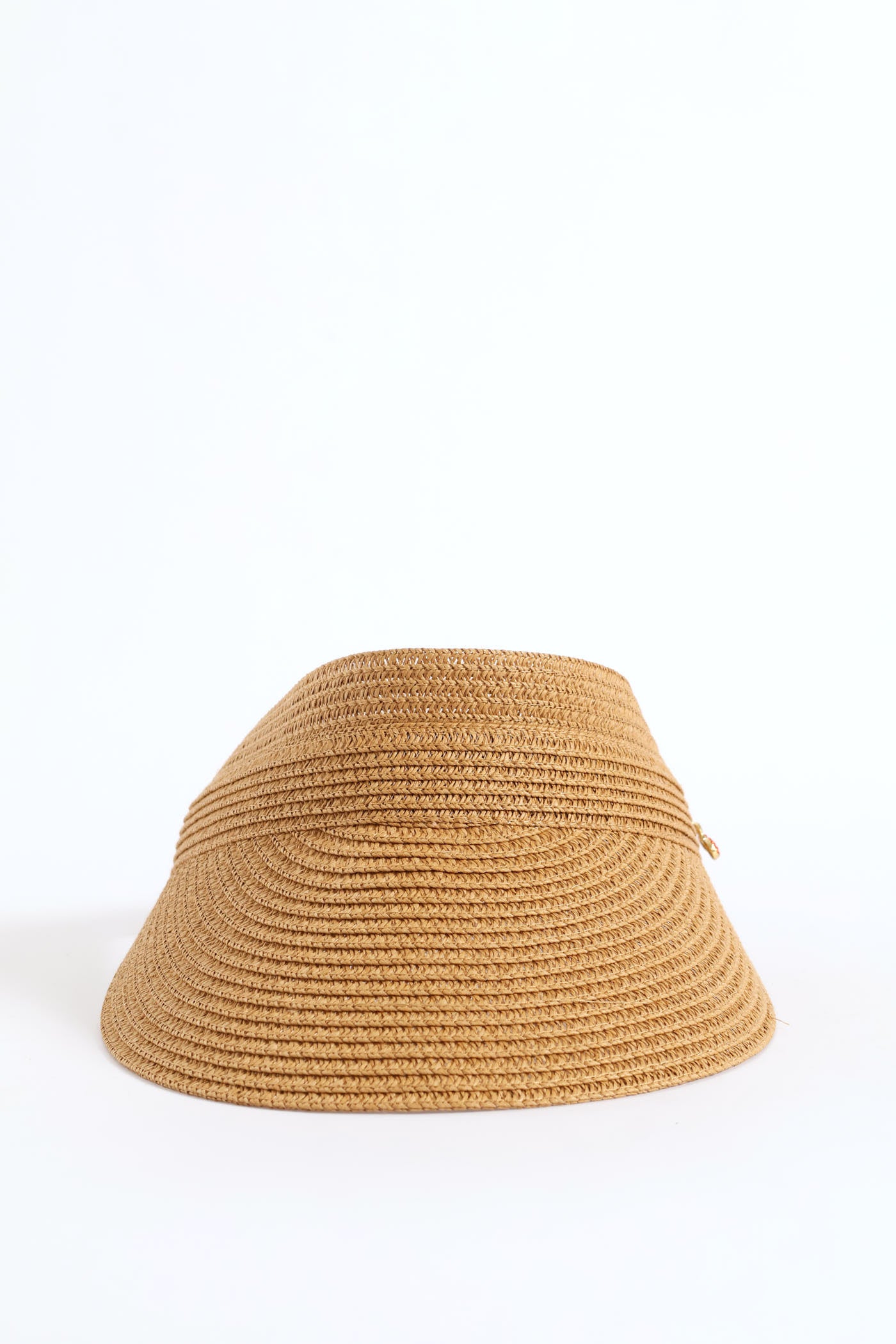 Cherry Embellishment Visor - Tan - Image 4