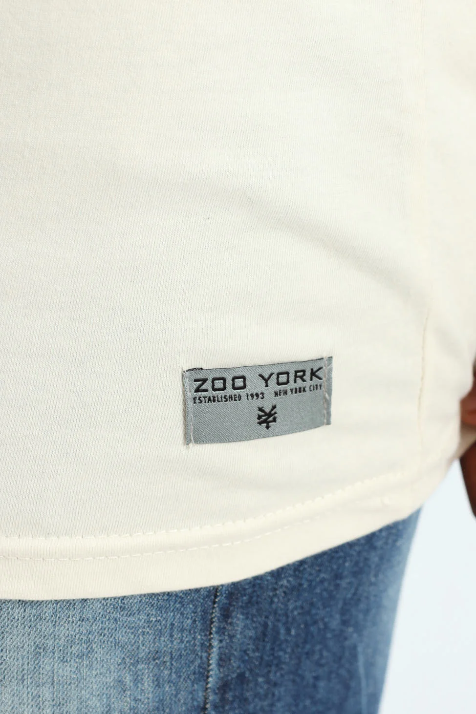 Chest Logo Tee - Stone - Image 5