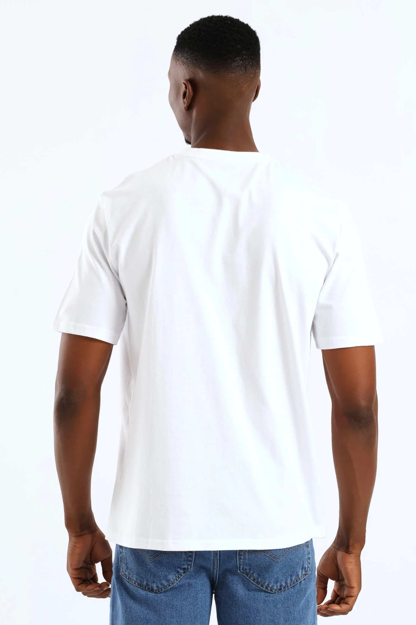 Chest Premium Original Weight Crew T-Shirt - White - Image 4