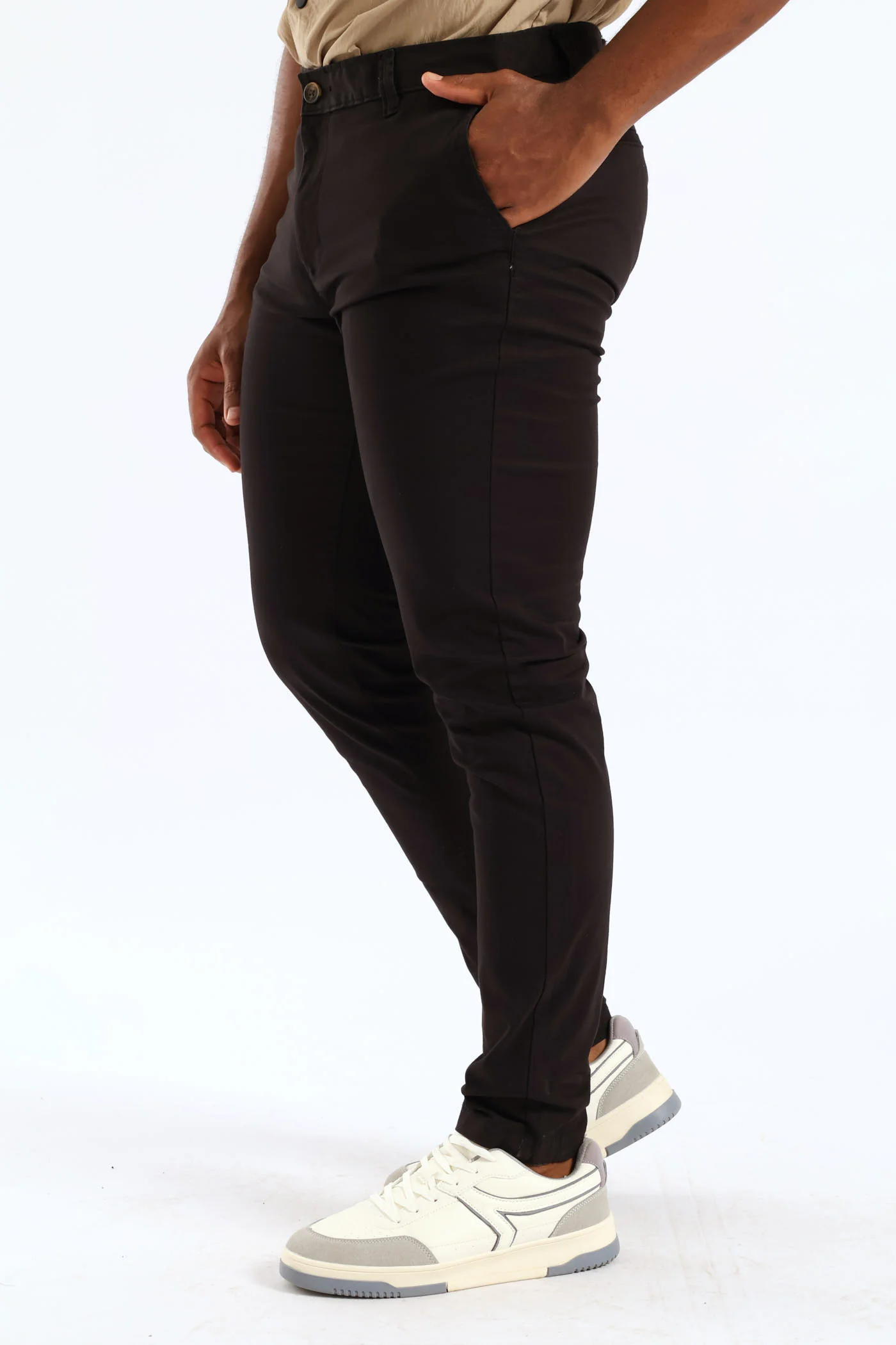 Chino Pants - Black - Image 2