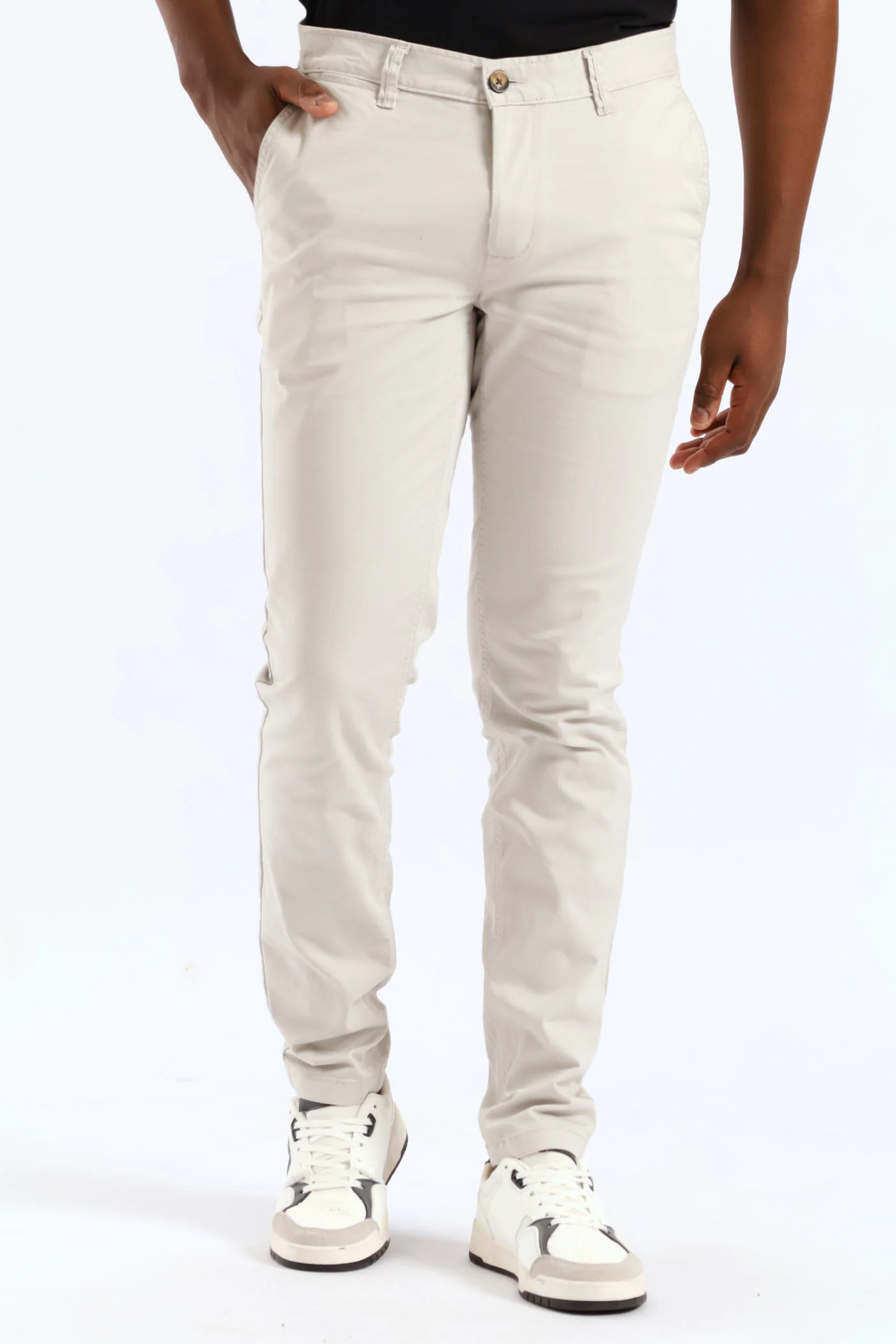 Chino Pants - Light Stone - Image 7