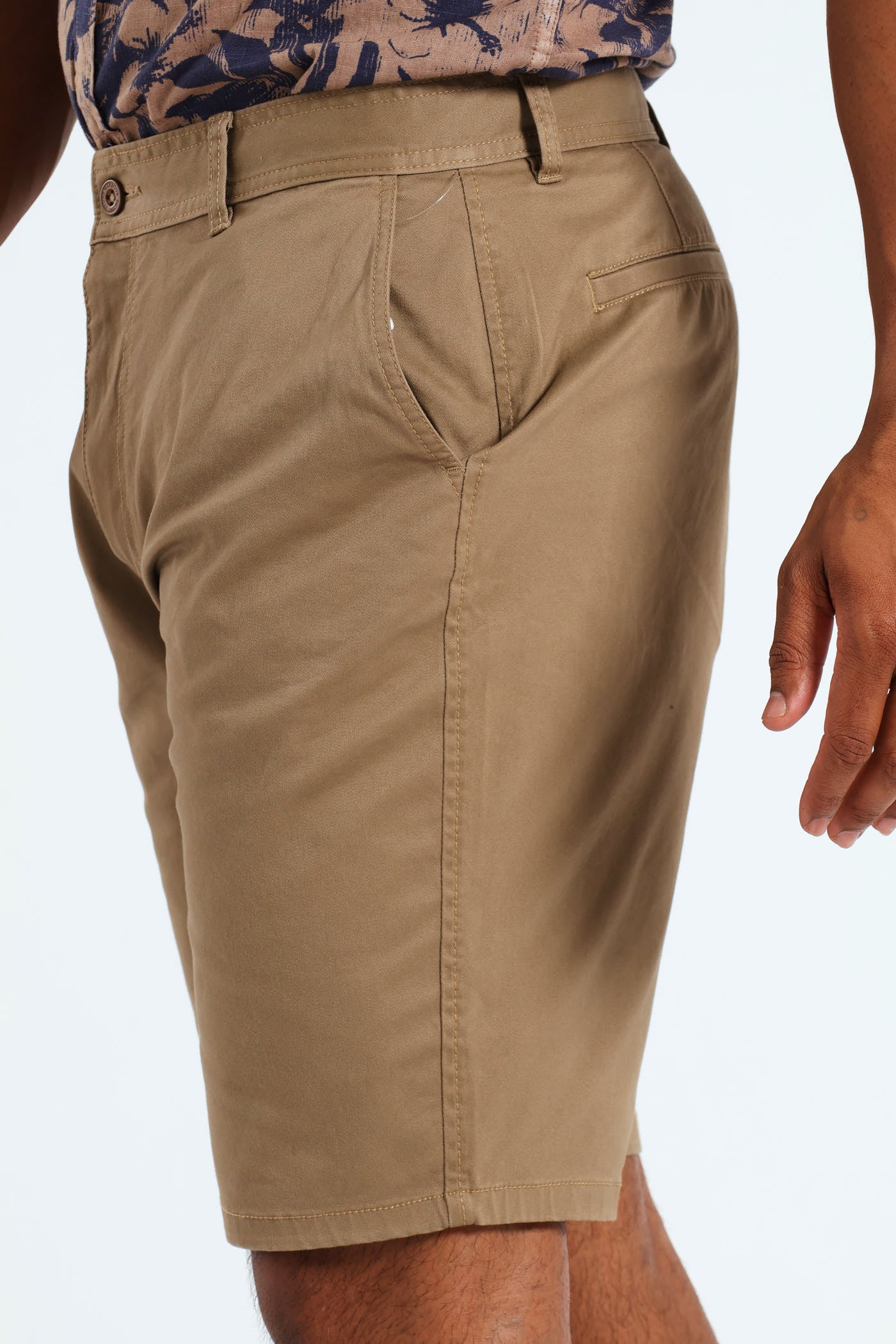 Chino Short - Camel - Image 3