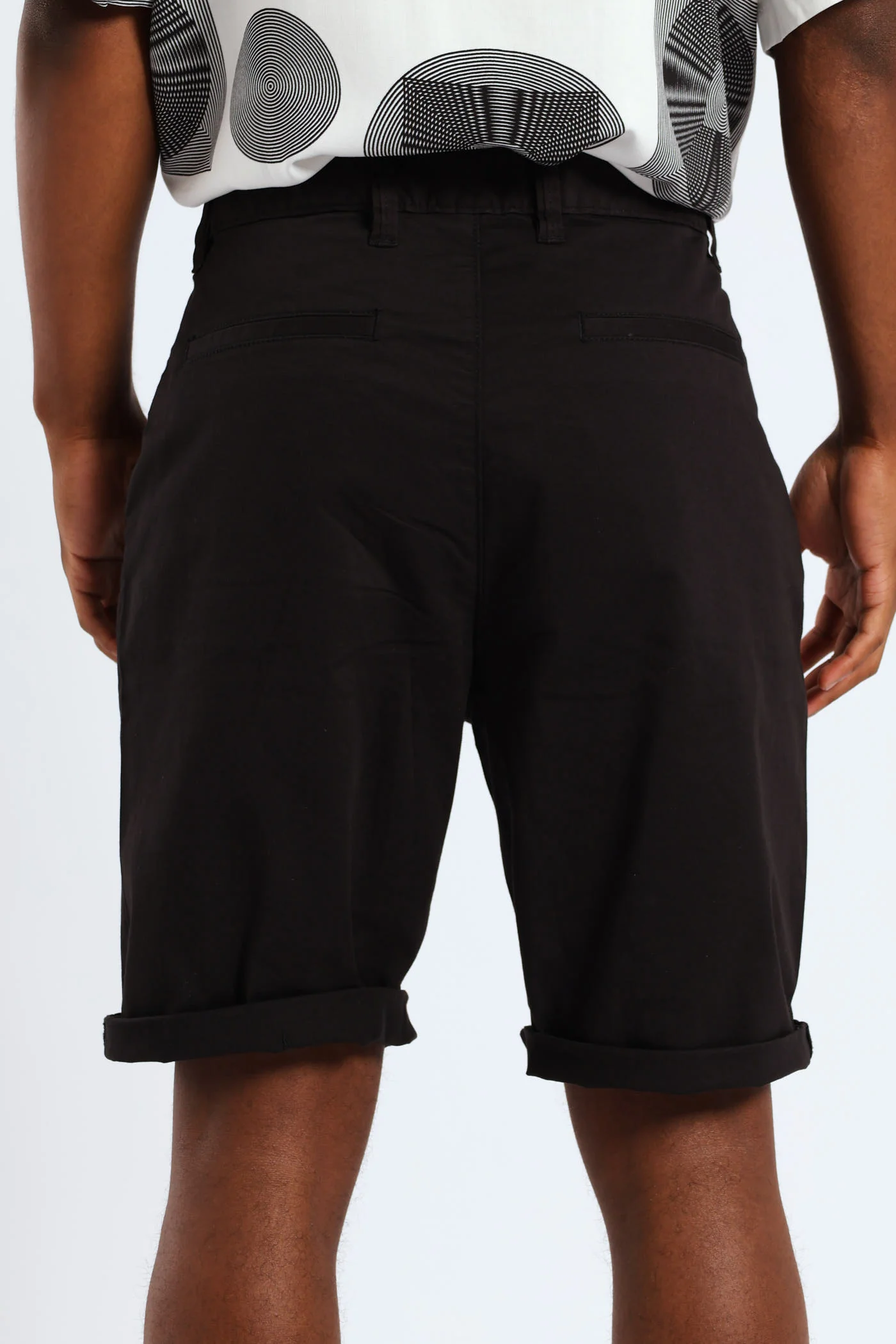 Chino Shorts - Black - Image 4