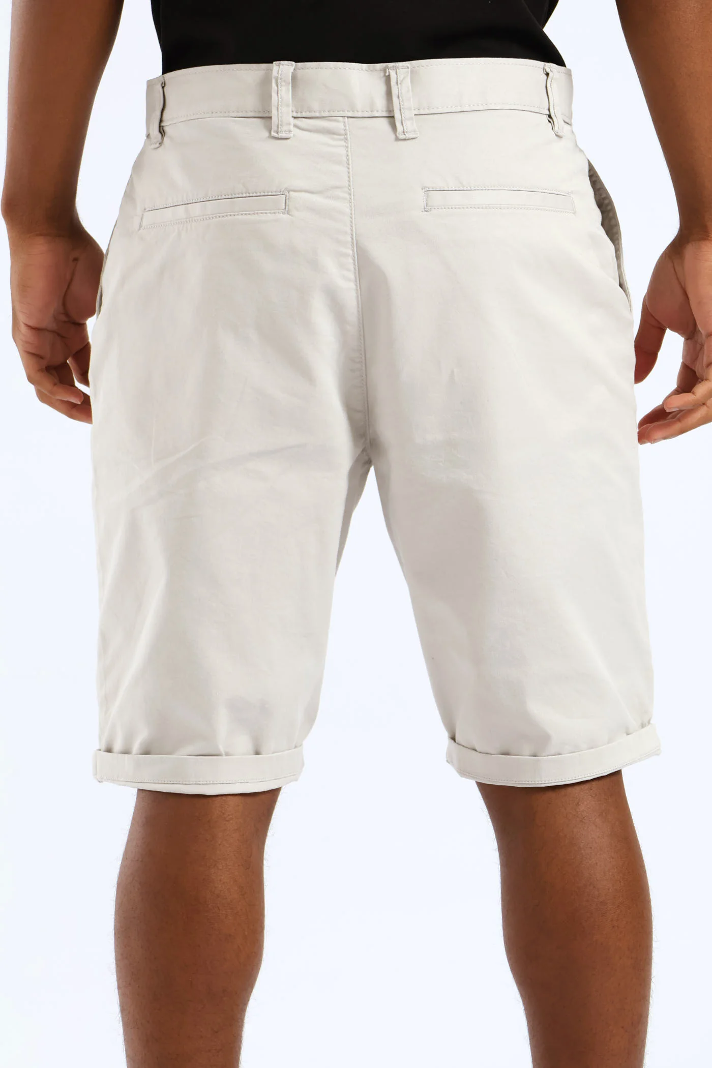 Chino Shorts - Light Stone - Image 2