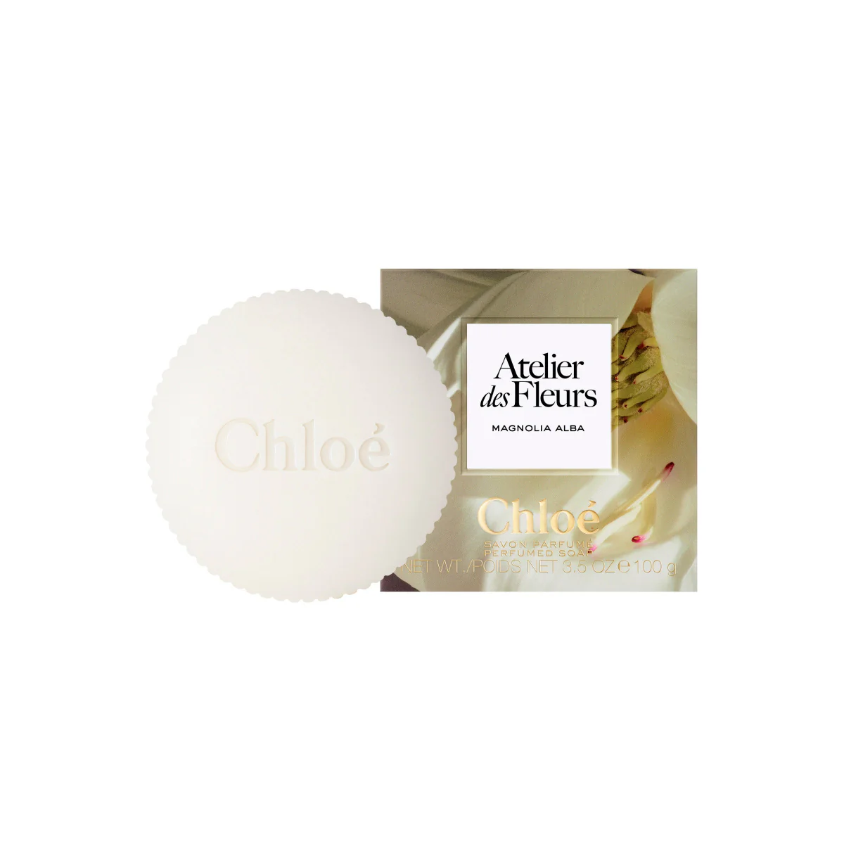 Atelier des Fleurs Magnolia Alba Perfumed Soap - Image 2