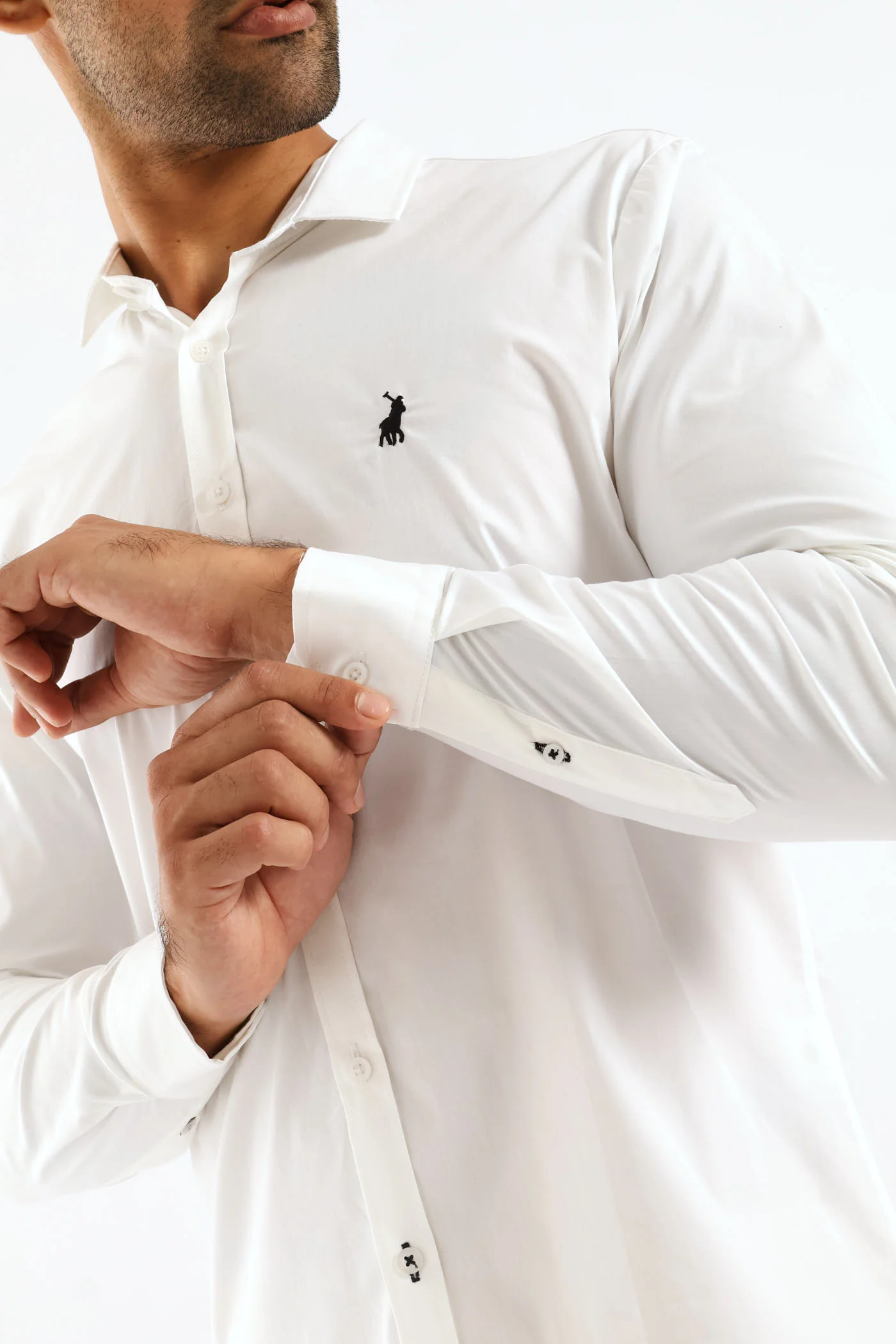 Christian Slim Fit Shirt - White - Image 2