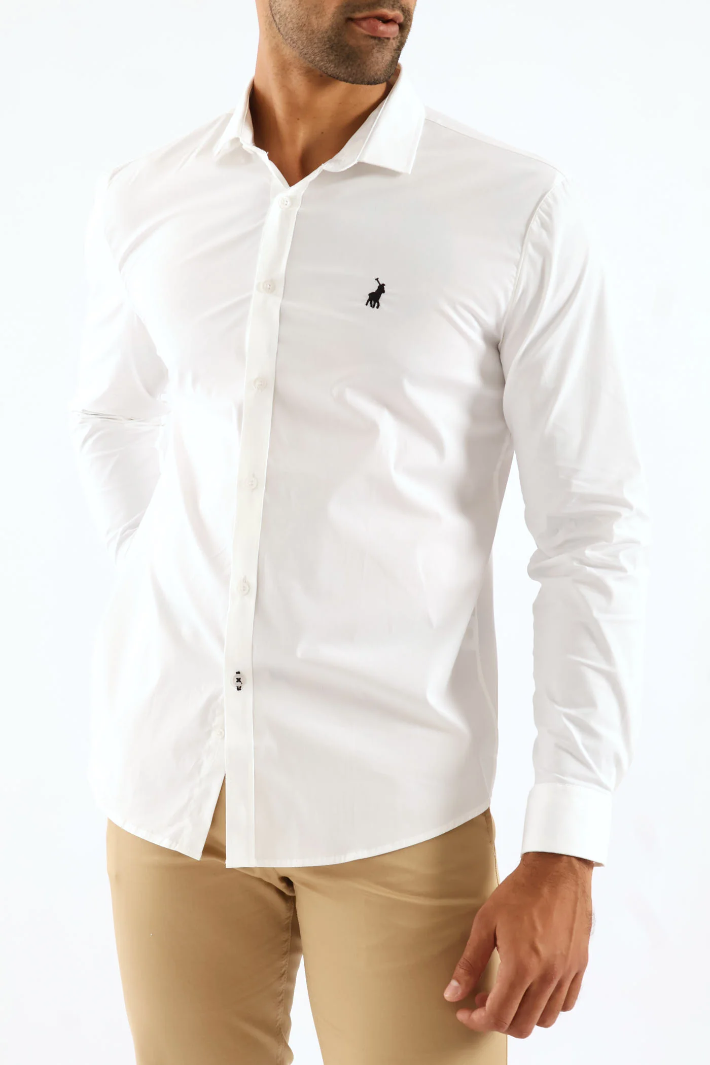 Christian Slim Fit Shirt - White - Image 3