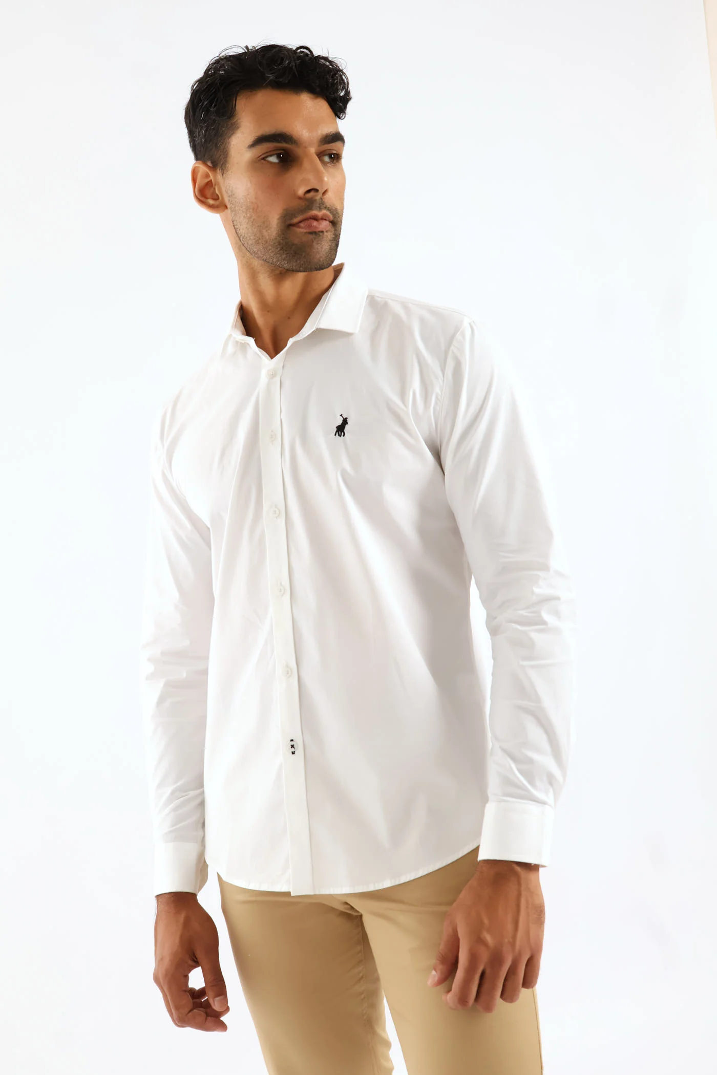 Christian Slim Fit Shirt - White - Image 4
