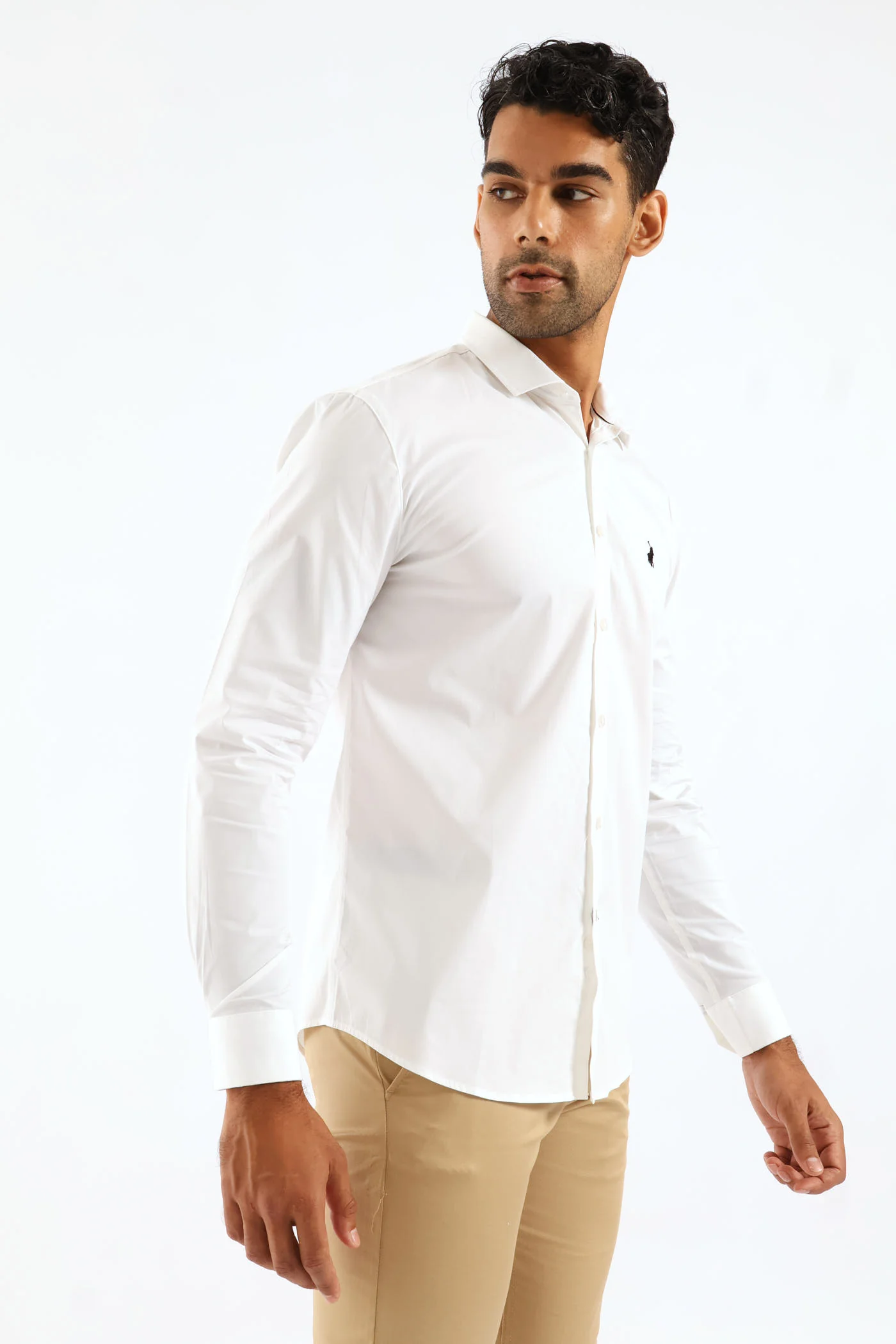 Christian Slim Fit Shirt - White - Image 5