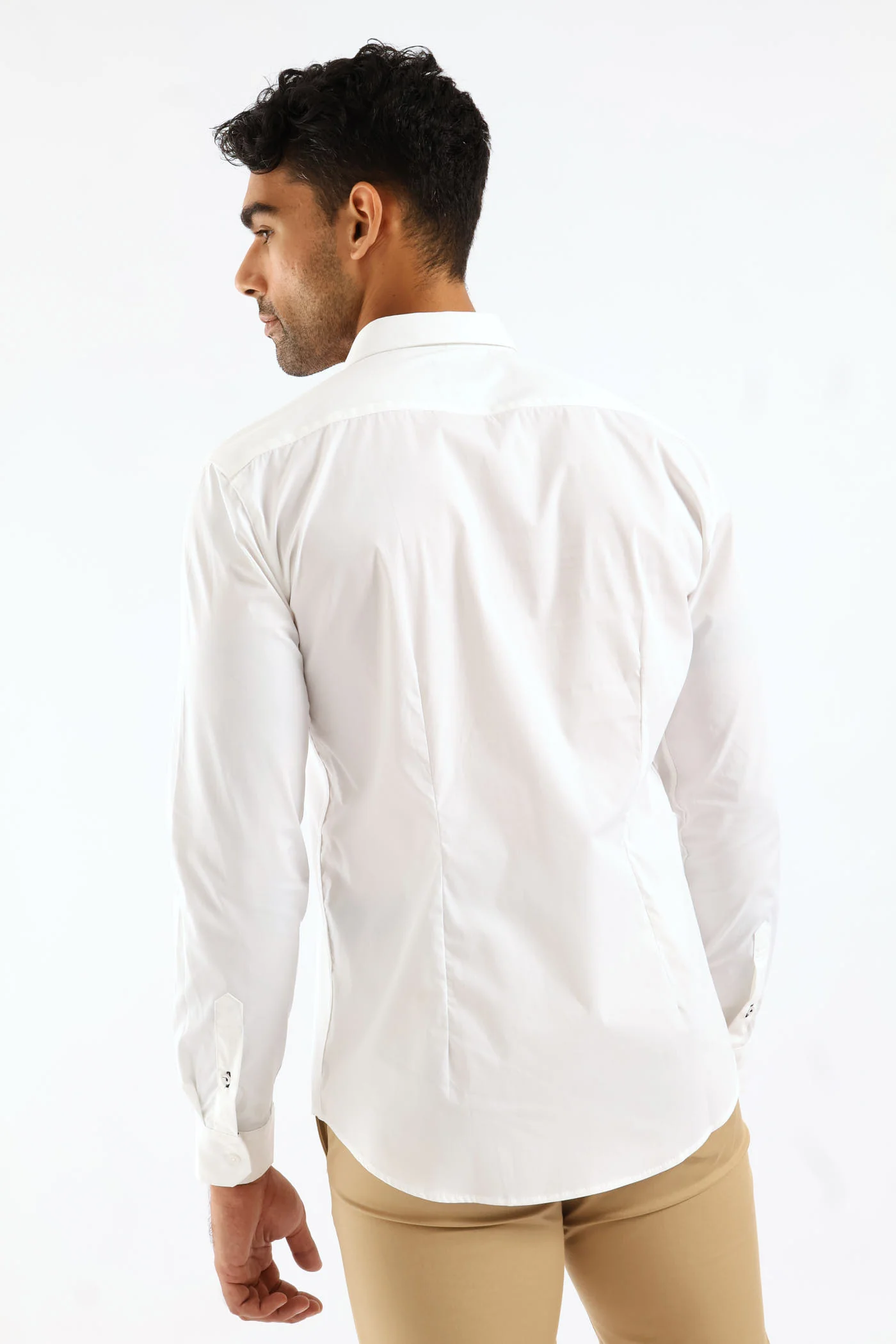 Christian Slim Fit Shirt - White - Image 6