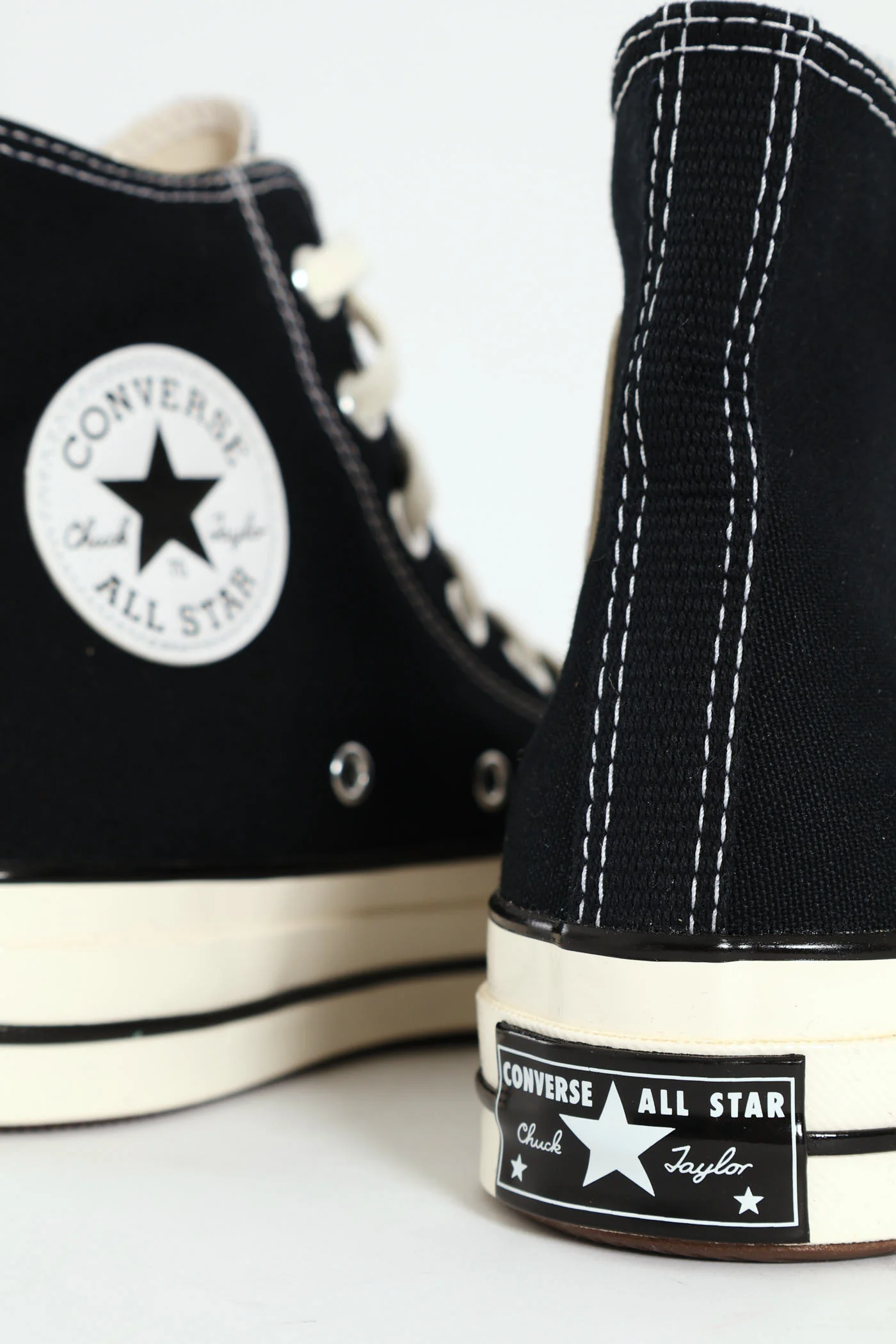 Chuck 70 Canvas High Top Sneaker - Black - Image 2