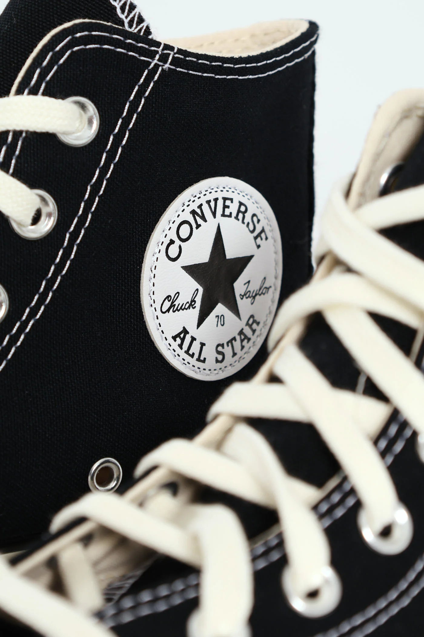 Chuck 70 Canvas High Top Sneaker - Black - Image 7