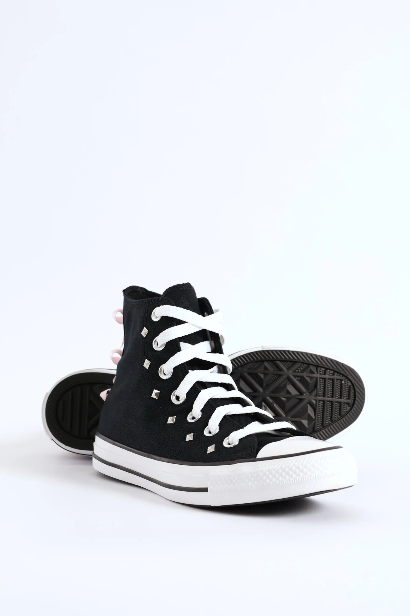 Chuck Taylor All Star Bows & Studs Sneaker - Black - Image 6