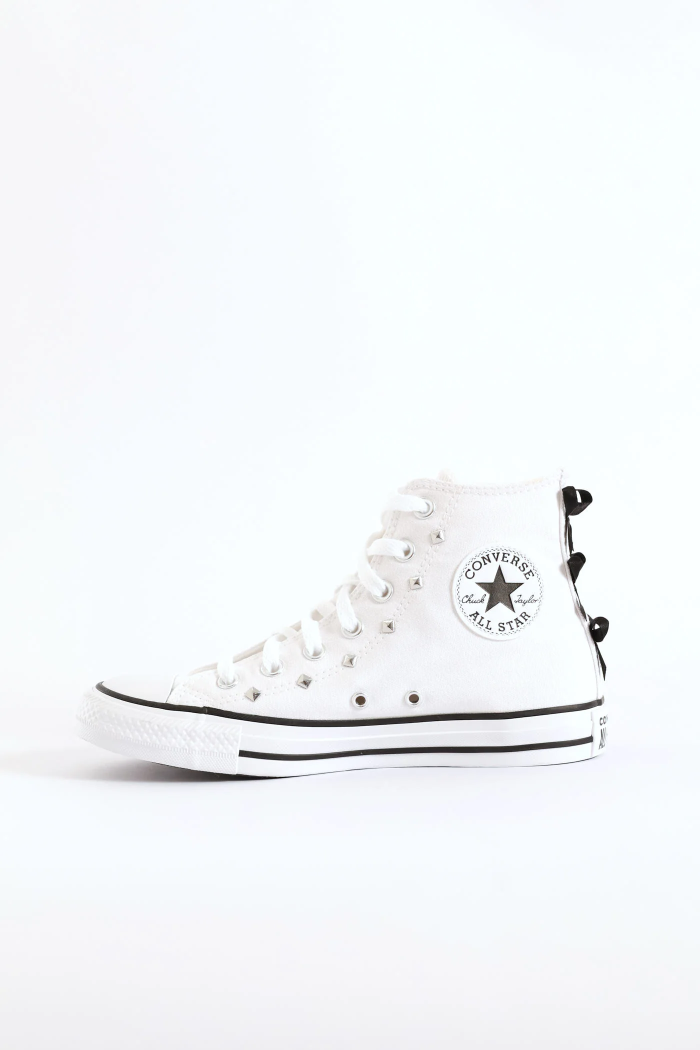 Chuck Taylor All Star Bows & Studs Sneaker - White - Image 3