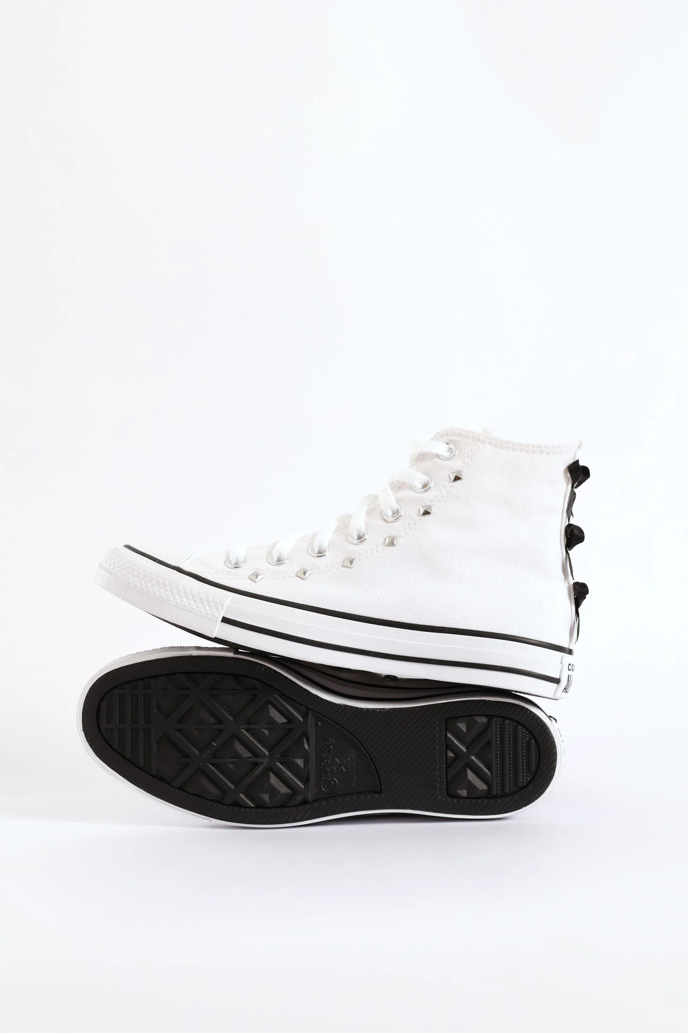 Chuck Taylor All Star Bows & Studs Sneaker - White - Image 5