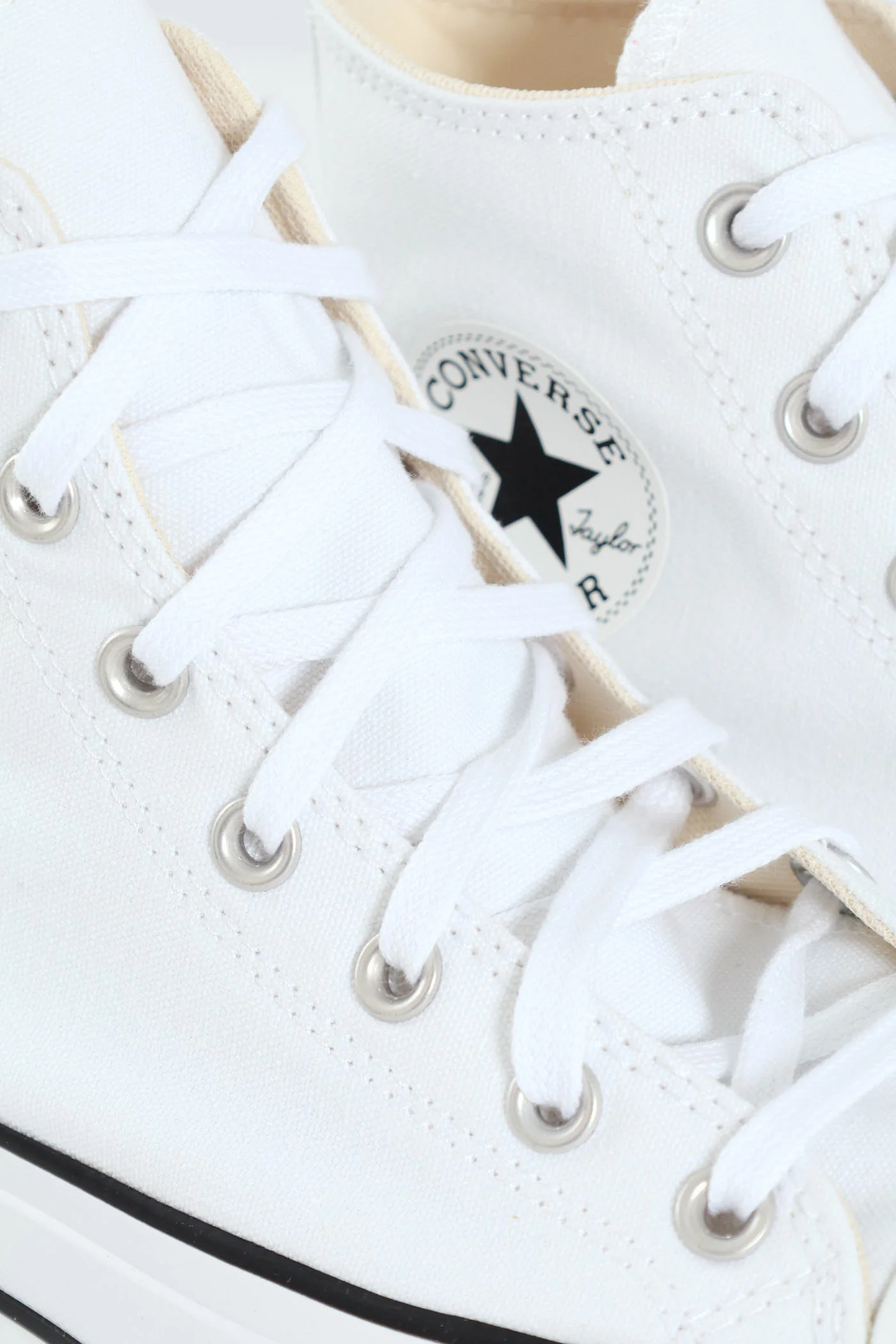 Chuck Taylor All Star Canvas Platform Sneaker - White - Image 2