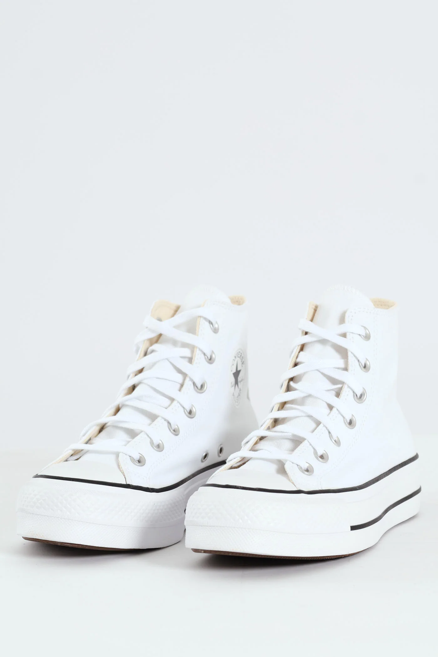 Chuck Taylor All Star Canvas Platform Sneaker - White - Image 3