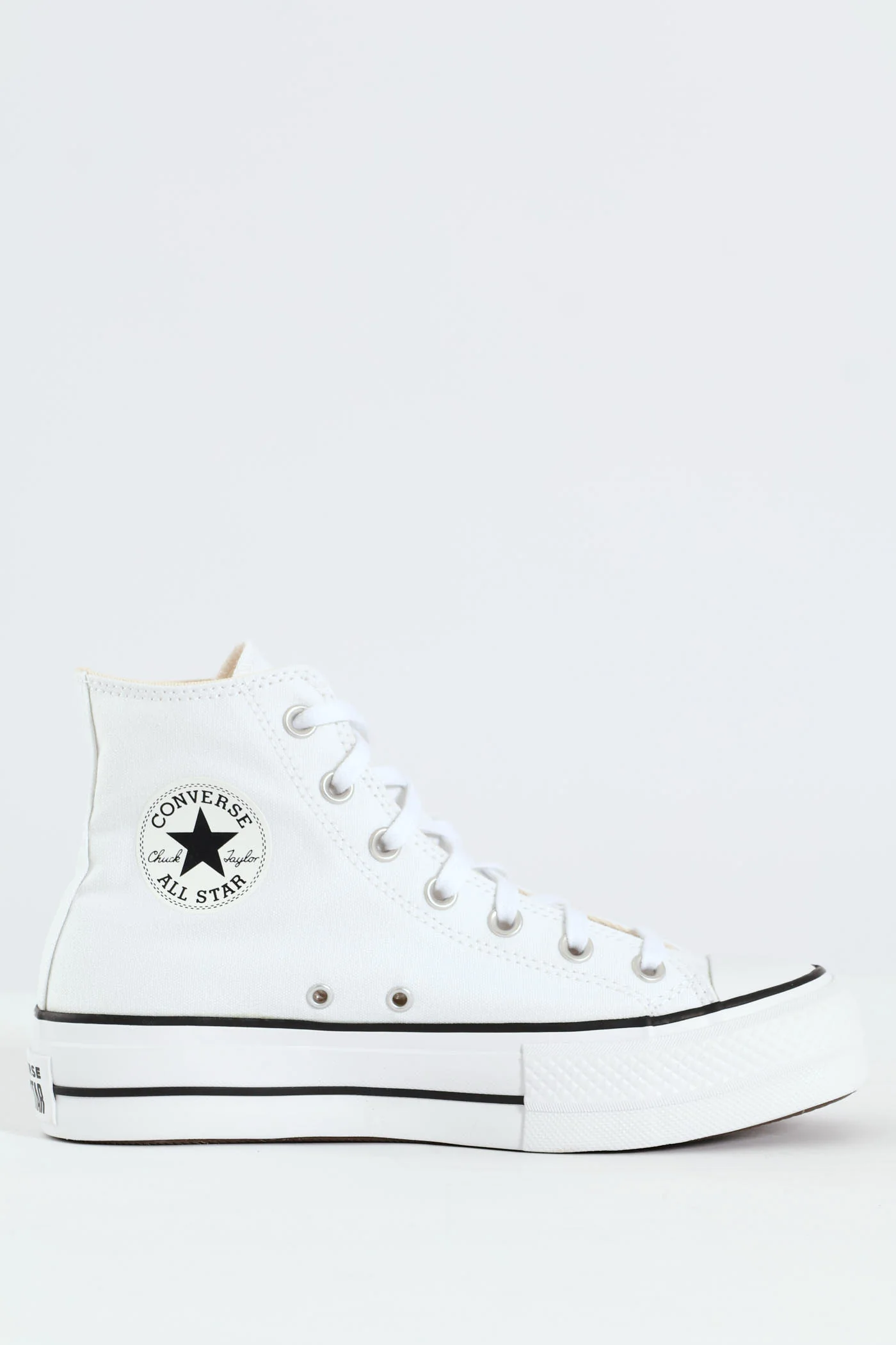 Chuck Taylor All Star Canvas Platform Sneaker - White - Image 5