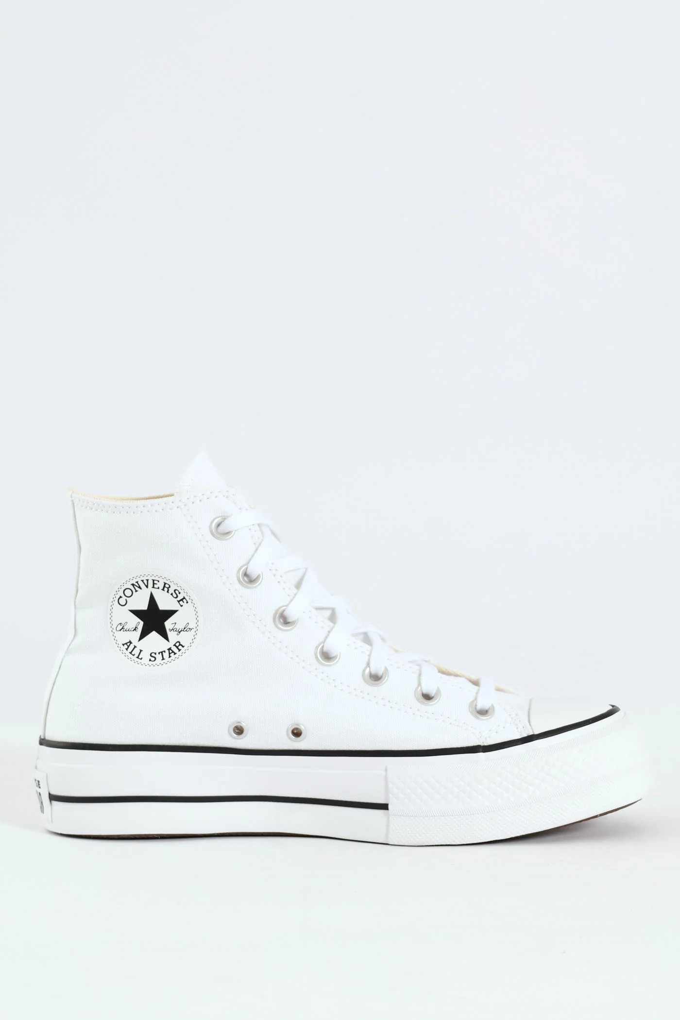 Chuck Taylor All Star Platform Canvas Sneaker - White - Image 5