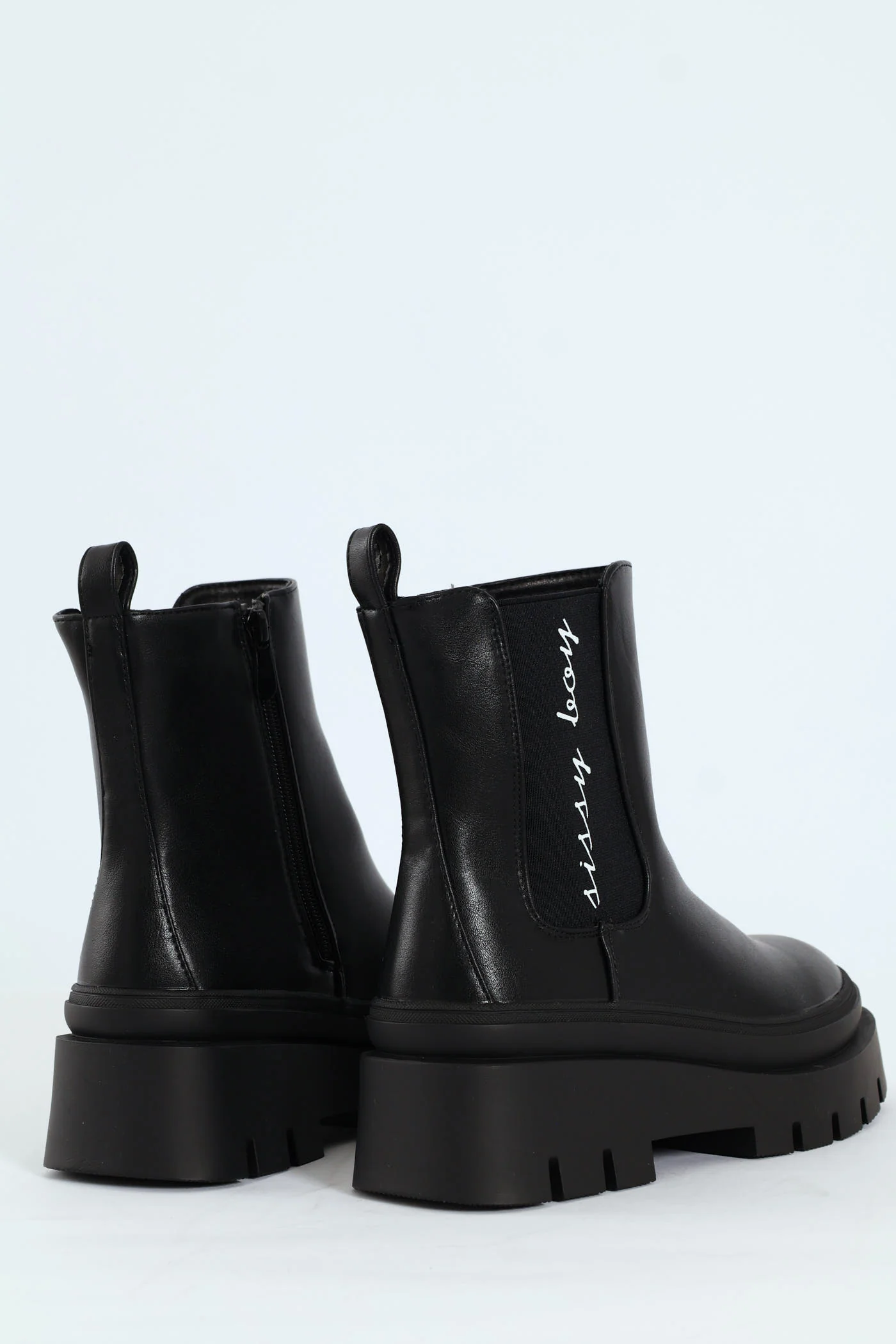 Chunky Chelsea Boot - Black - Image 2