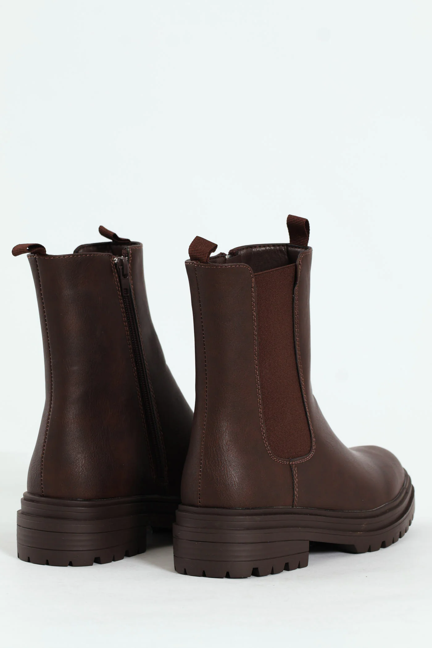 Chunky Chelsea Boot - Chocolate - Image 2