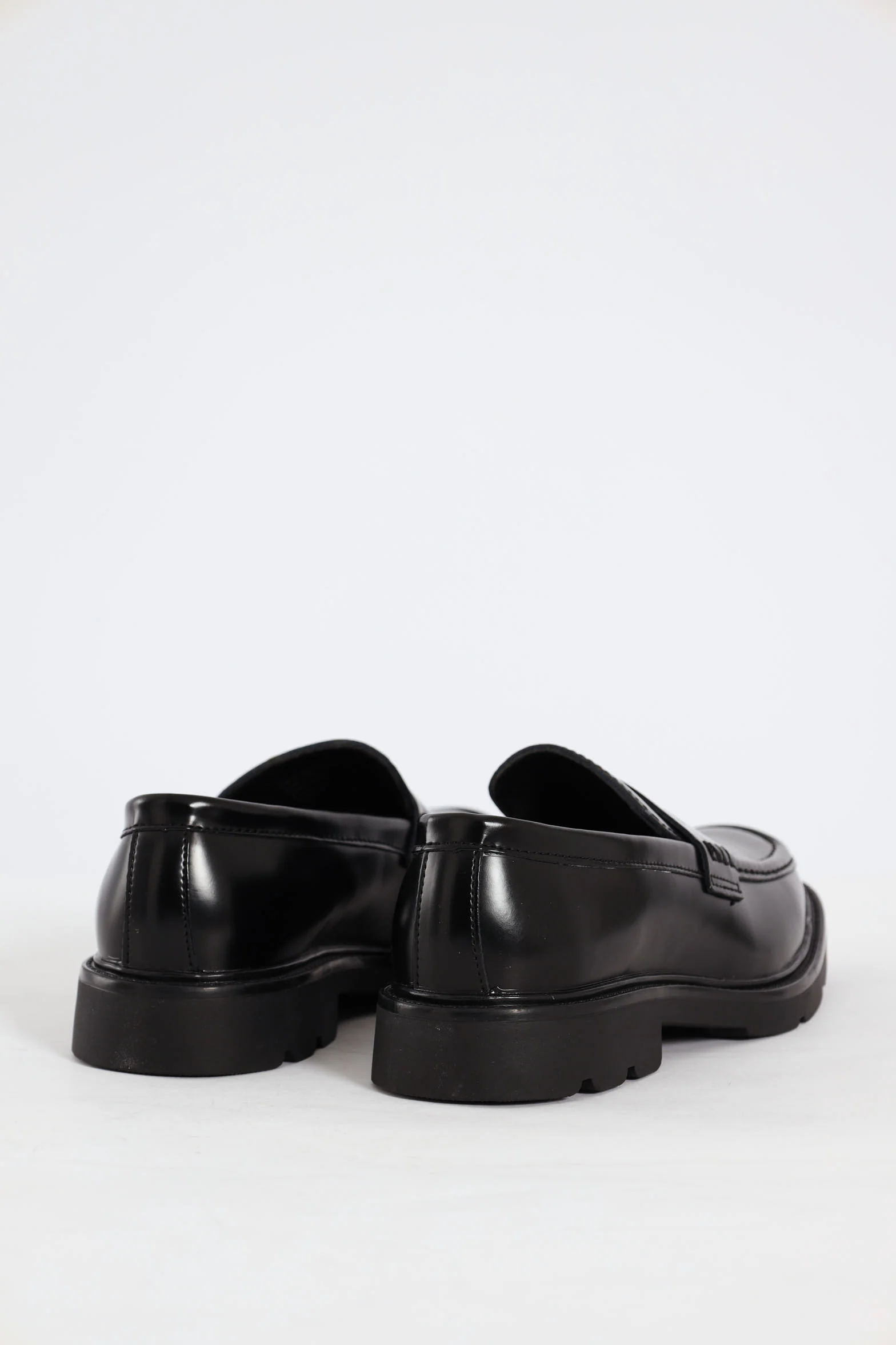 Chunky Slip On With Band On Upper - Black - Image 2