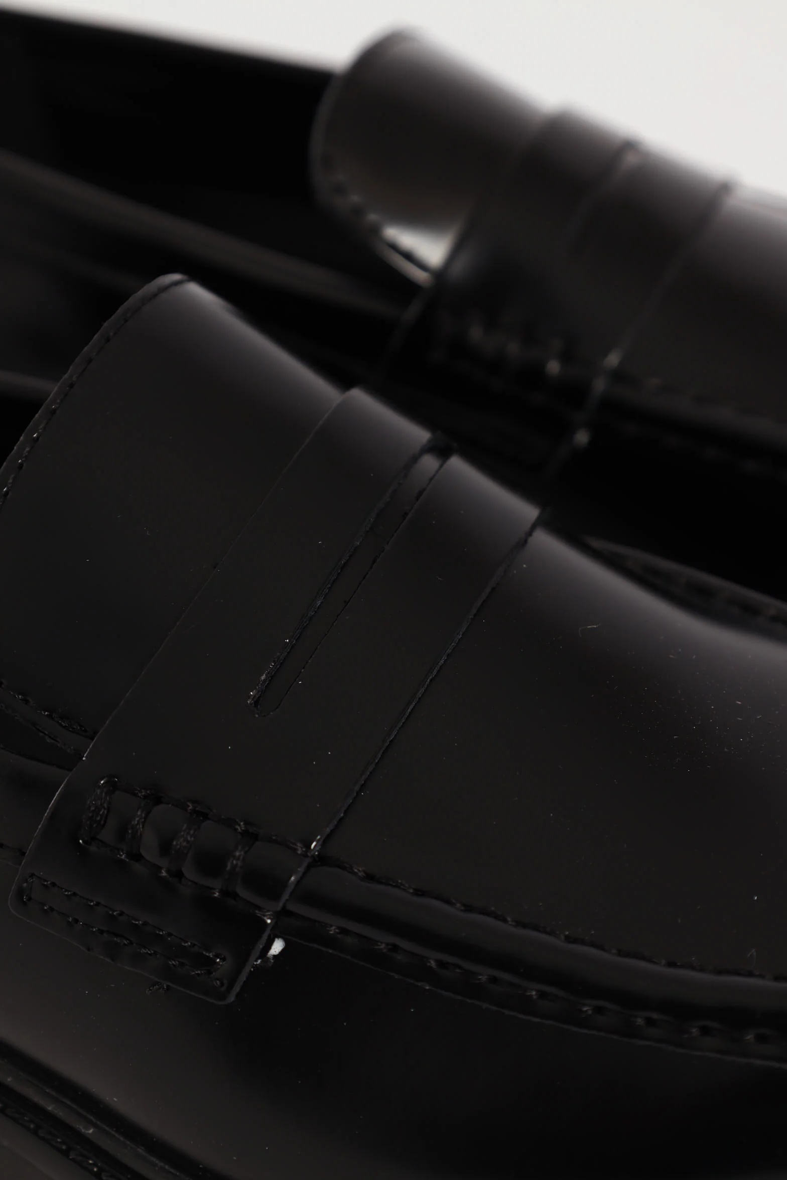 Chunky Slip On With Band On Upper - Black - Image 5
