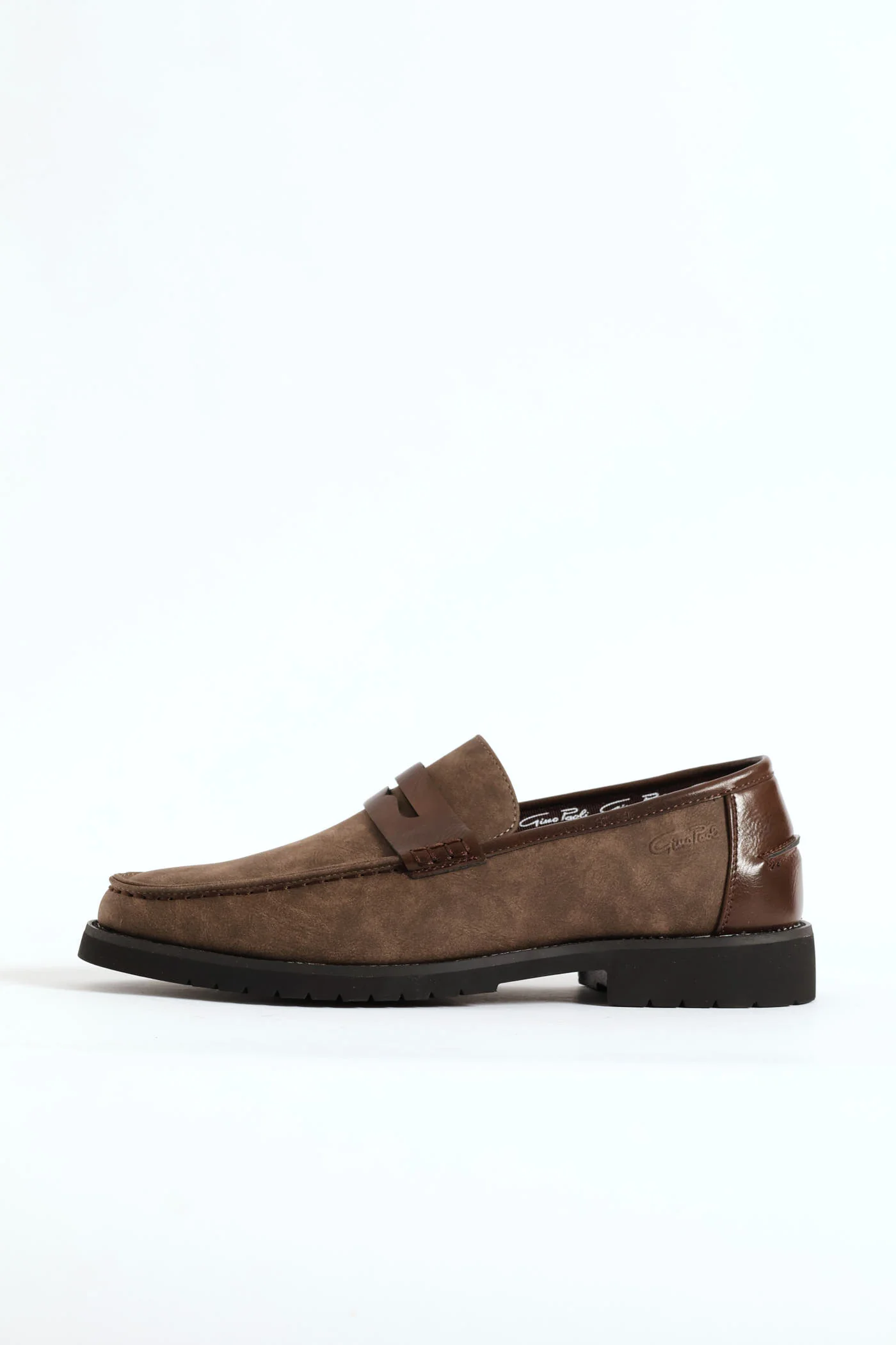 Chunky Sole Penny Moccasin Loafer - Brown - Image 4