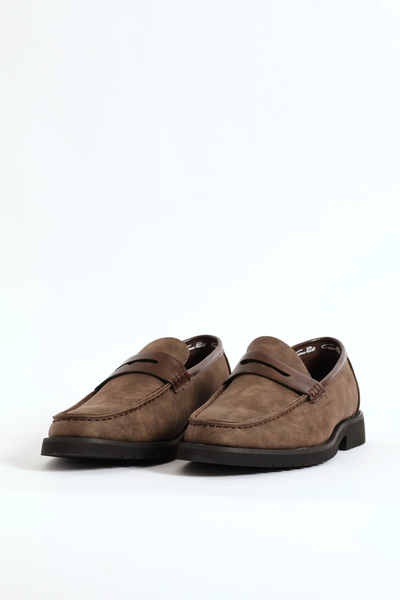 Chunky Sole Penny Moccasin Loafer - Brown - Image 5