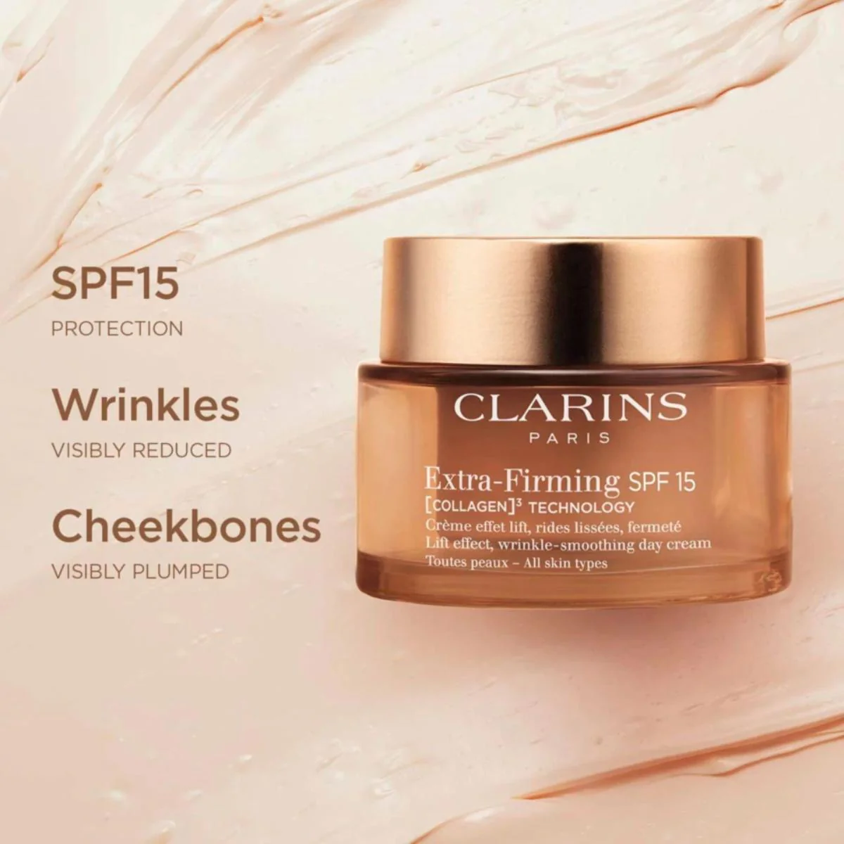 Extra-Firming Day Cream - All Skin Types - SPF 15 - Image 2