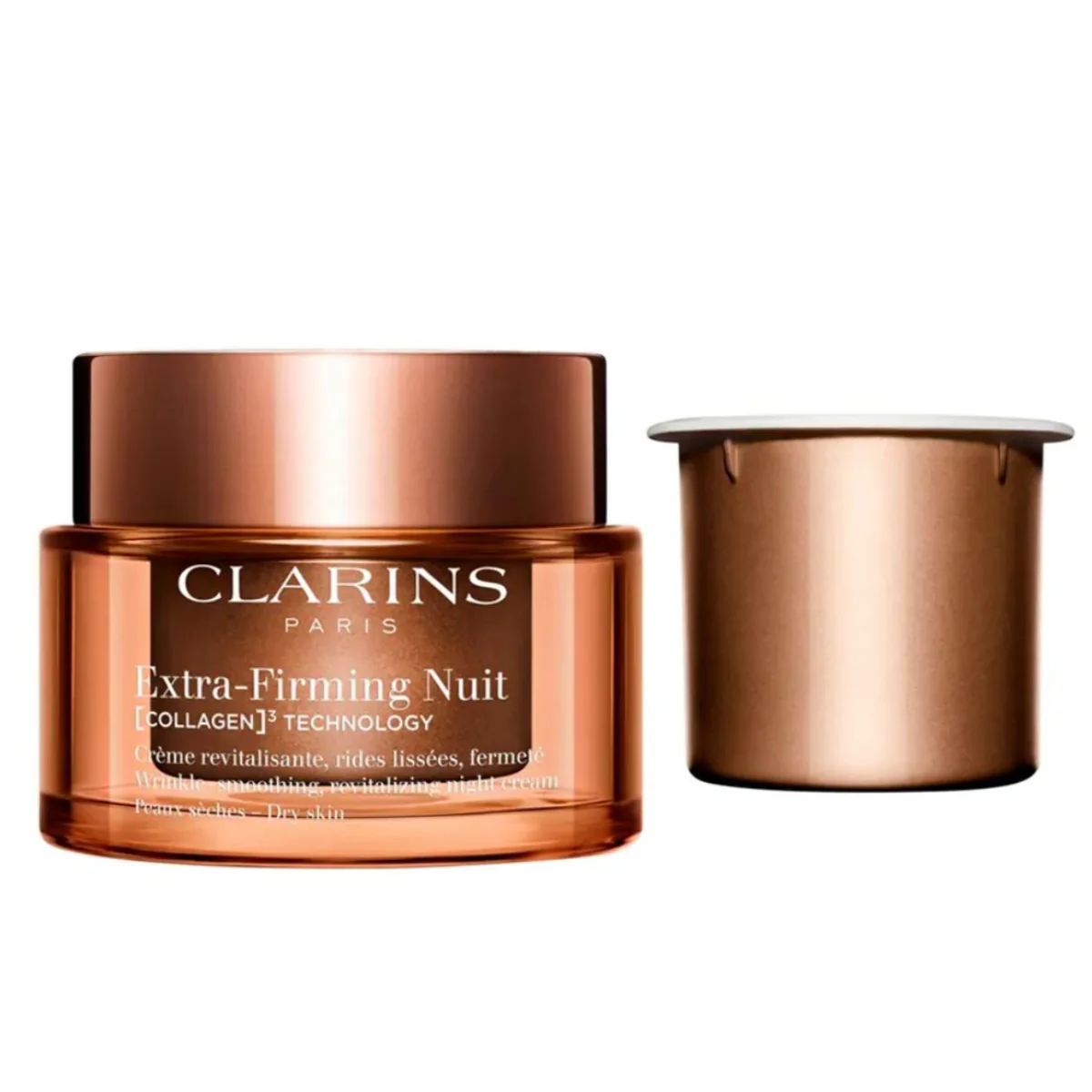 Extra-Firming Night Cream - Dry Skin - Refill - Image 2