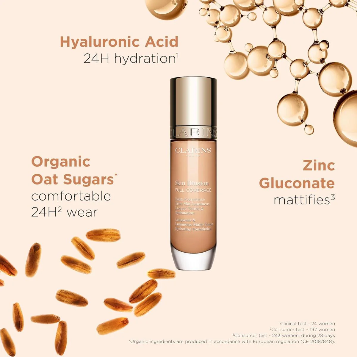 Skin Illusion Full Coverage Foundation - 30ML - Image 73