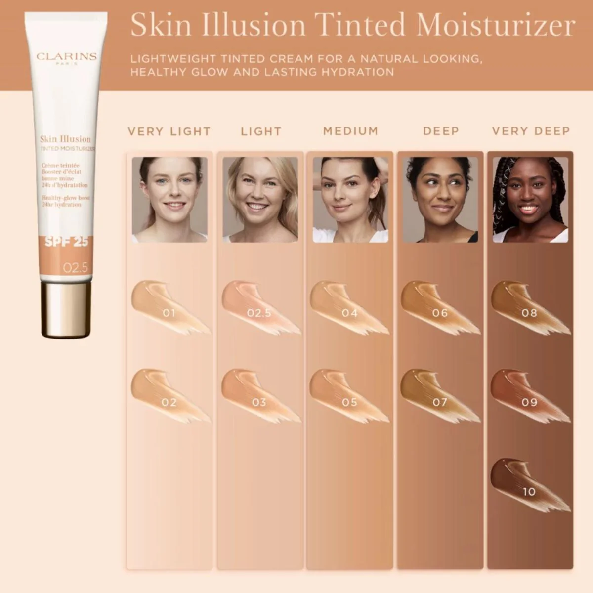 Skin Illusion Tinted Moisturizer SPF25 - 40ML - Image 27