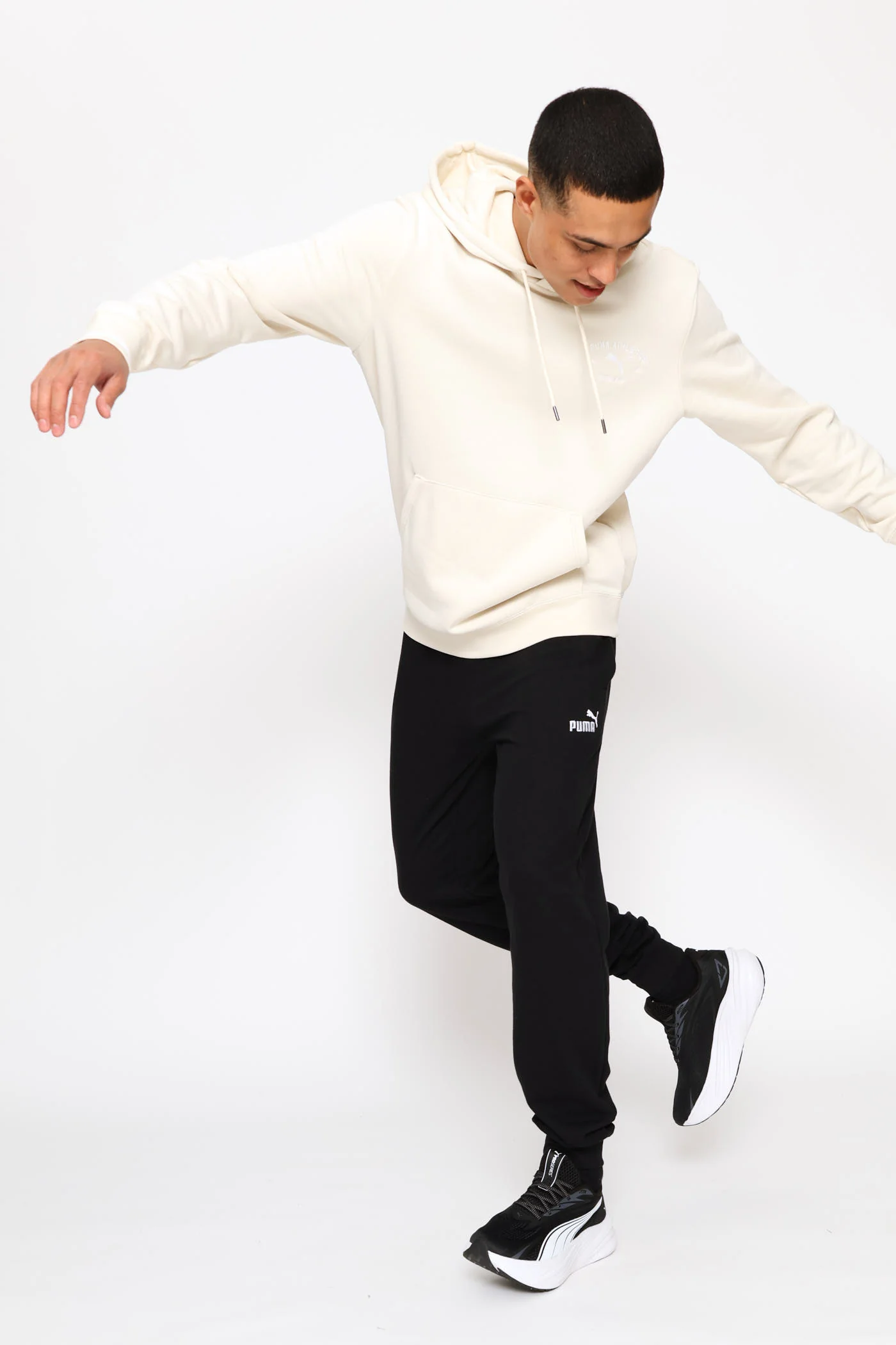 Class Graphic Fleece Track Top - Stone - Image 2