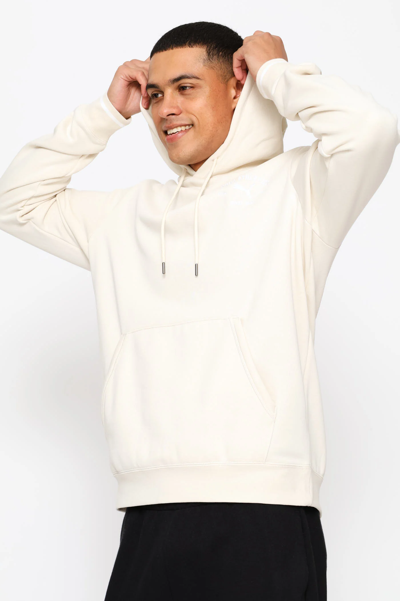 Class Graphic Fleece Track Top - Stone - Image 3