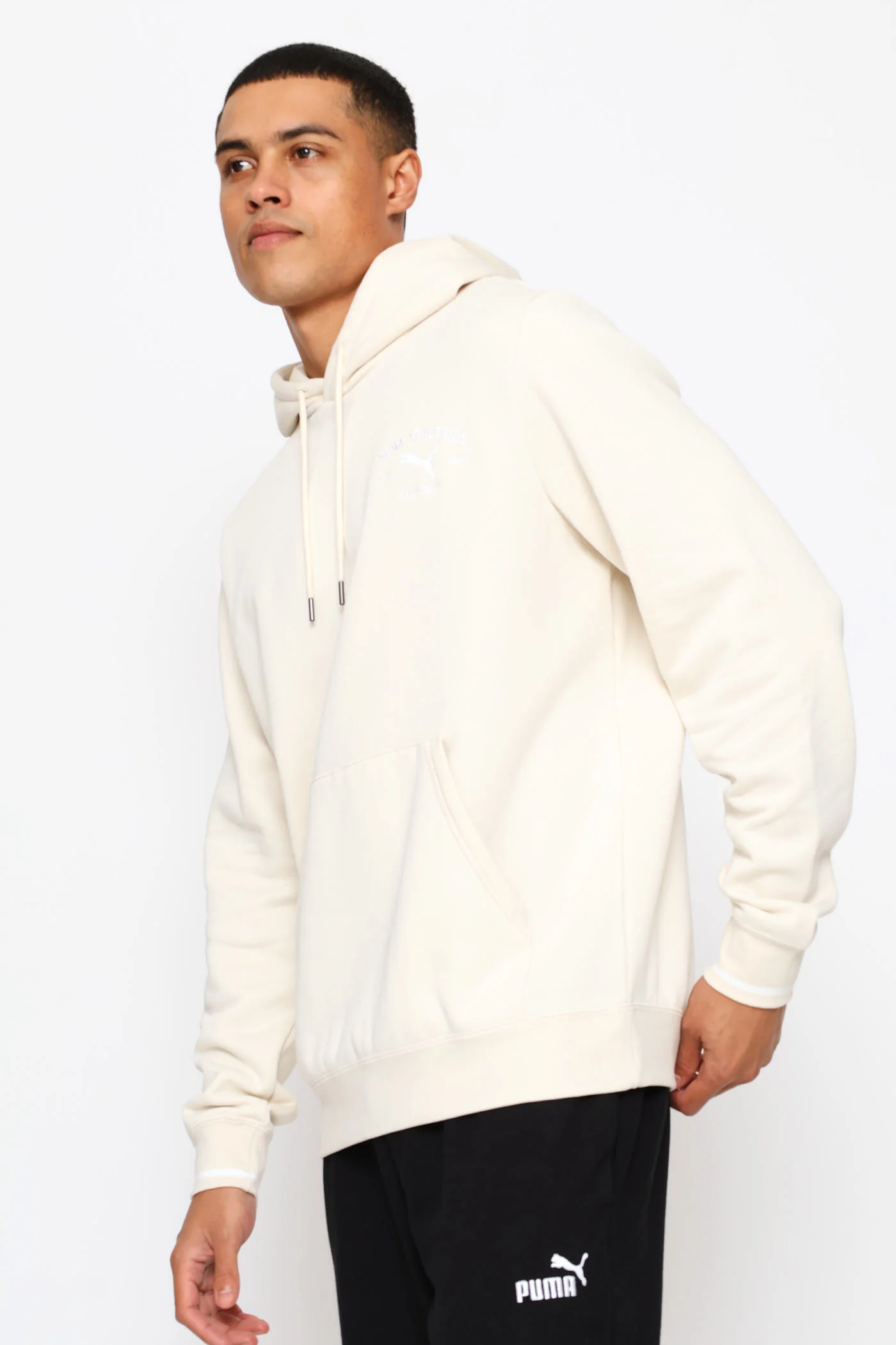 Class Graphic Fleece Track Top - Stone - Image 5