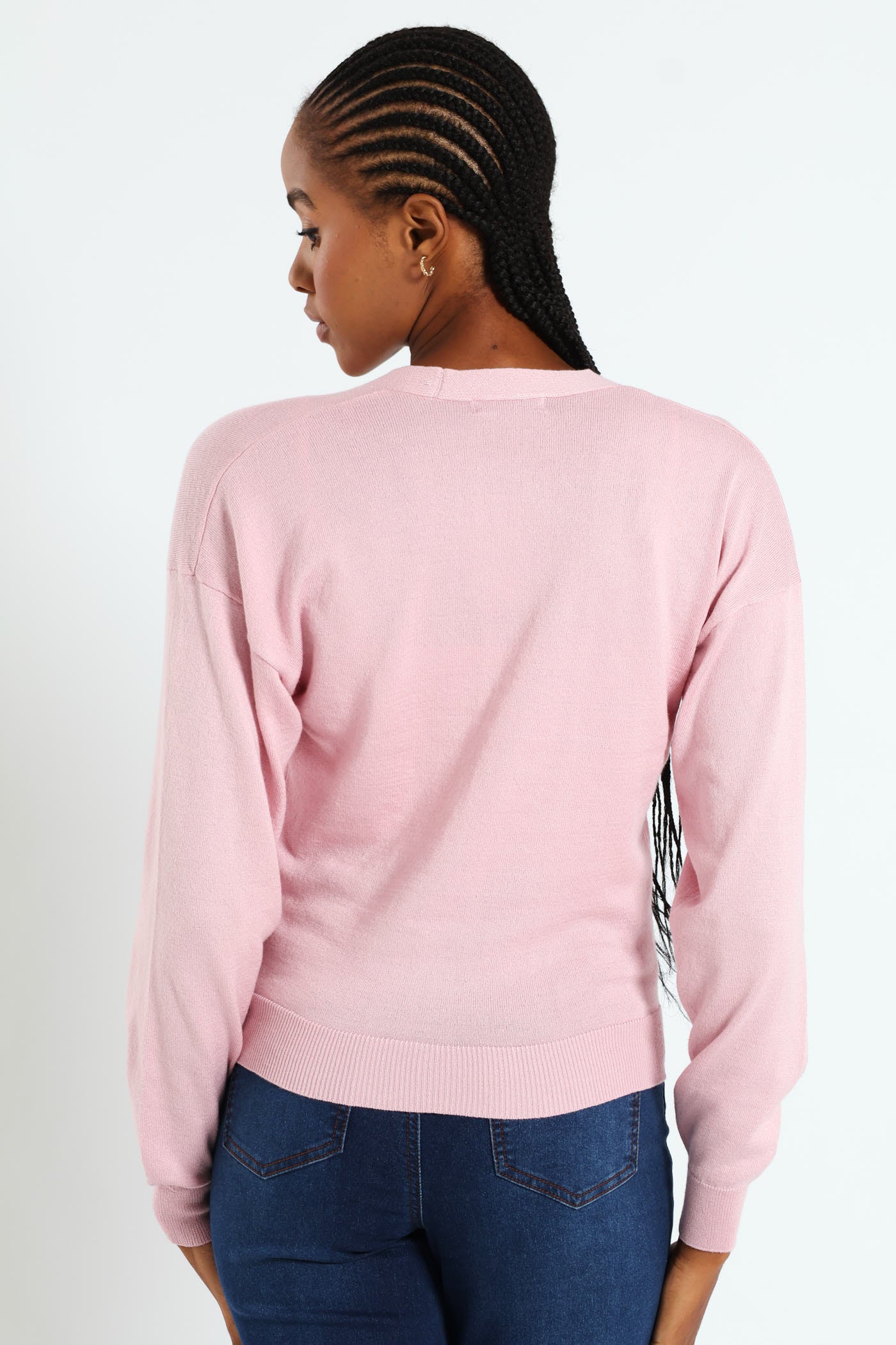 Classic Cardi - Blush - Image 2