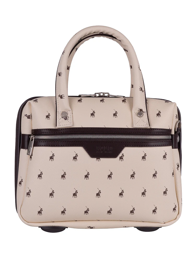 Classic Double Pack Beauty Case - Cream - Image 4