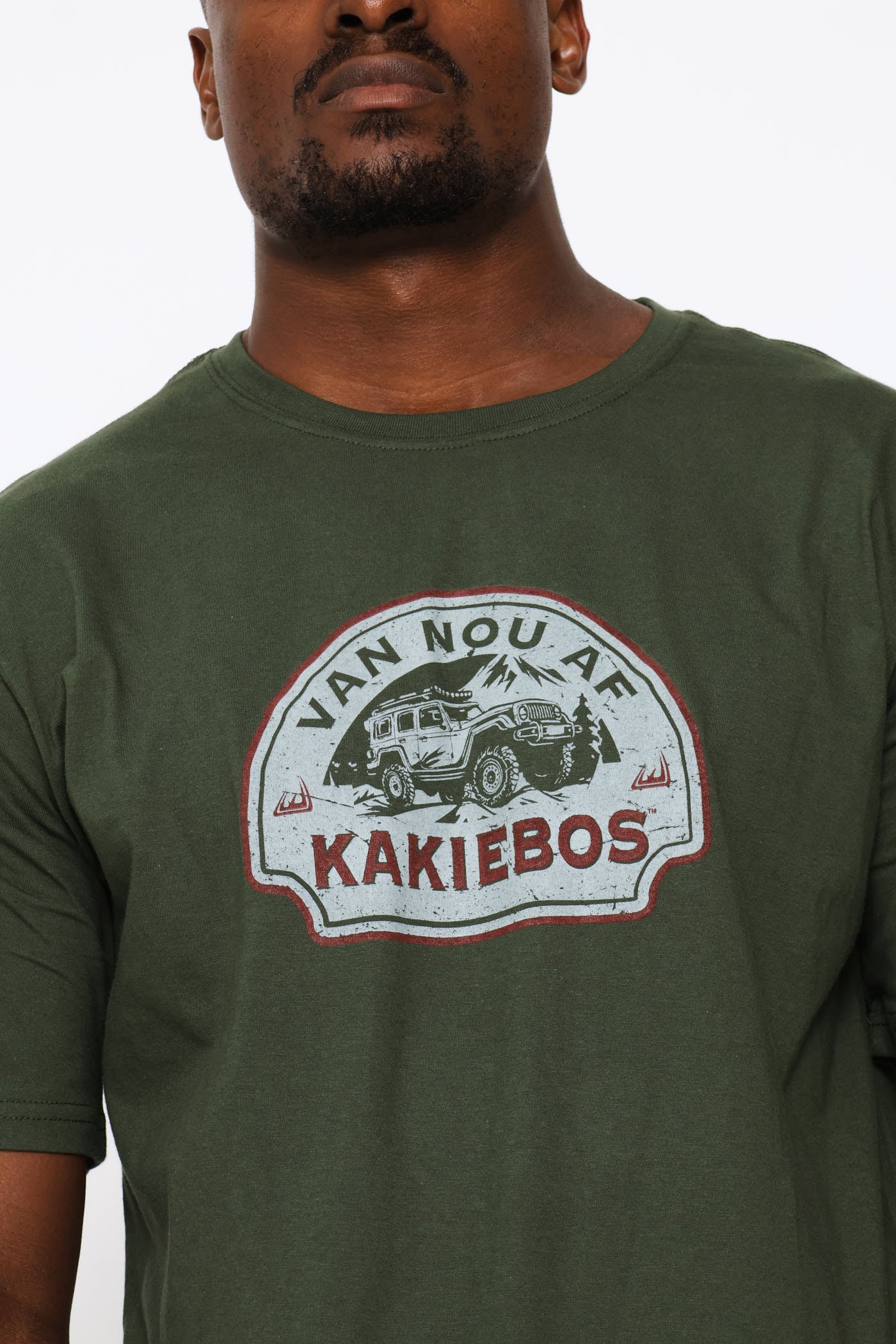 Classic Fit 4X4 Tee - Olive - Image 2