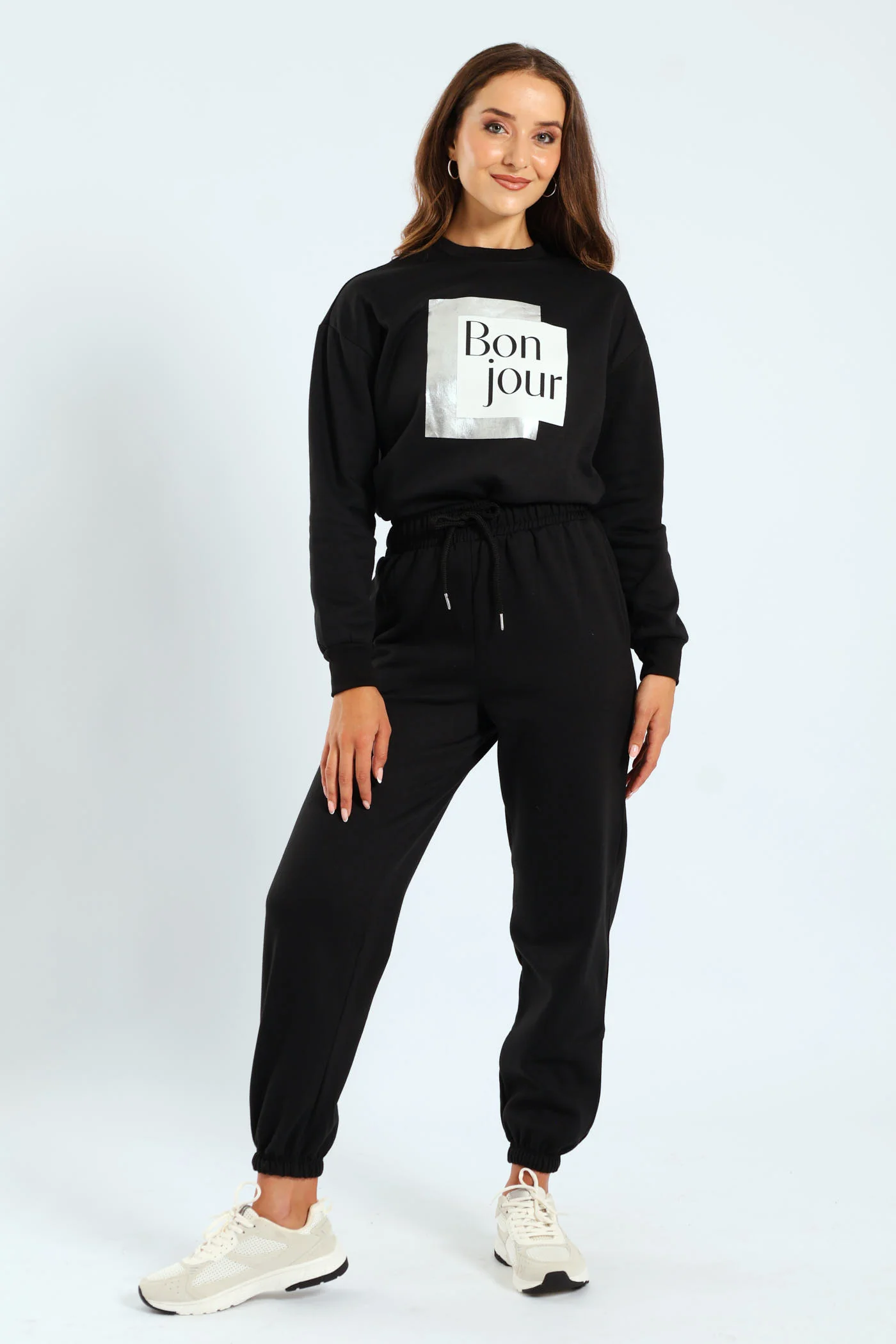 Classic Fleece Jogger - Black - Image 2