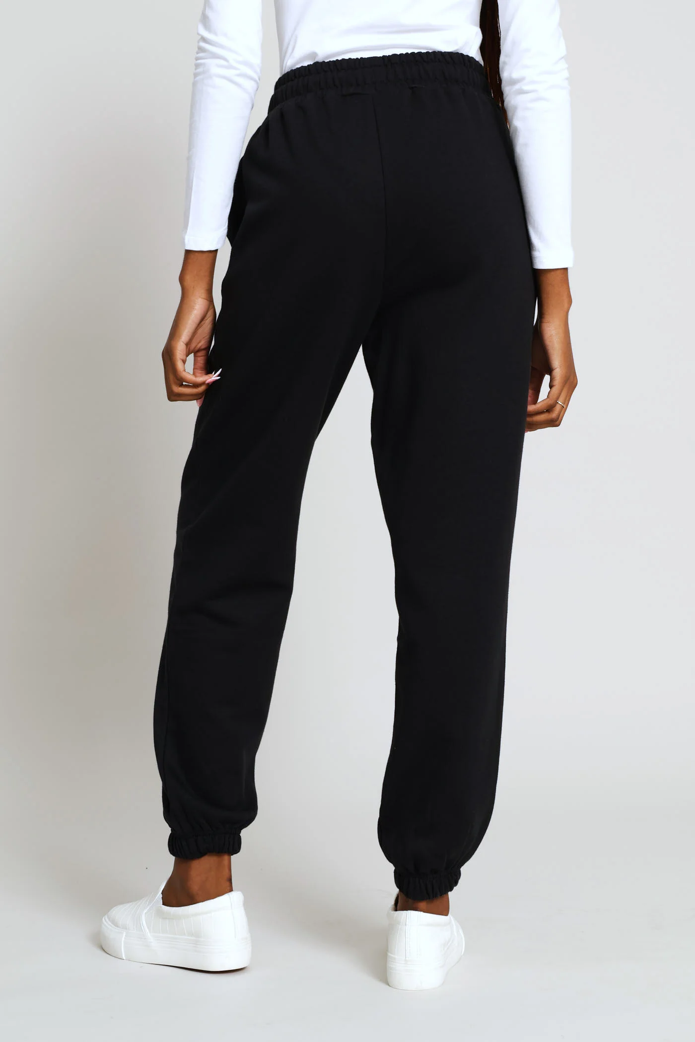 Classic Fleece Jogger - Black - Image 5
