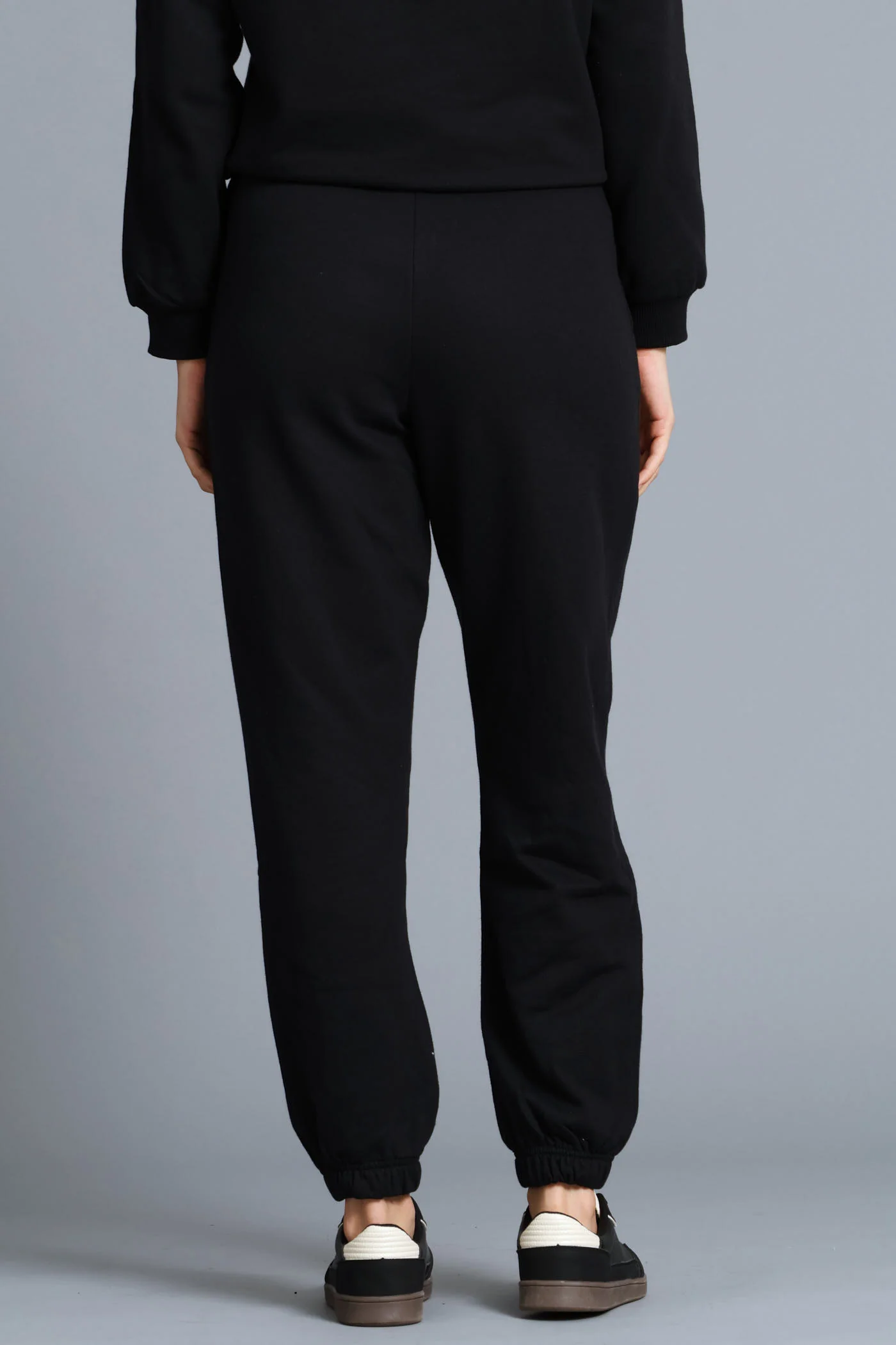 Classic Fleece Jogger - Black/Black - Image 5