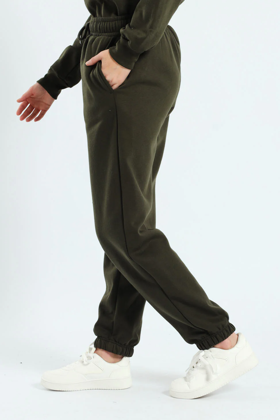 Classic Fleece Jogger - Dark Fatigue - Image 2