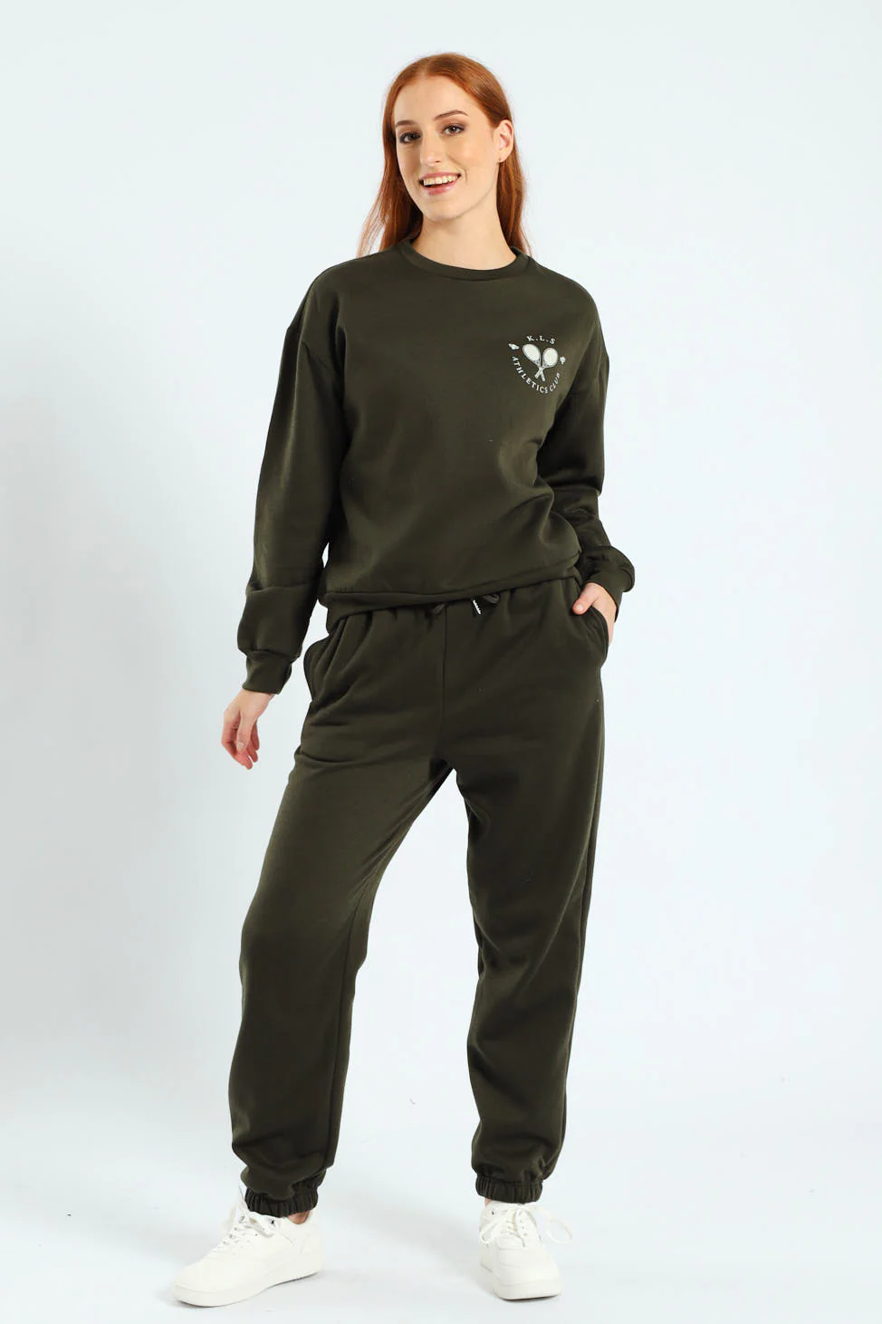 Classic Fleece Jogger - Dark Fatigue - Image 4
