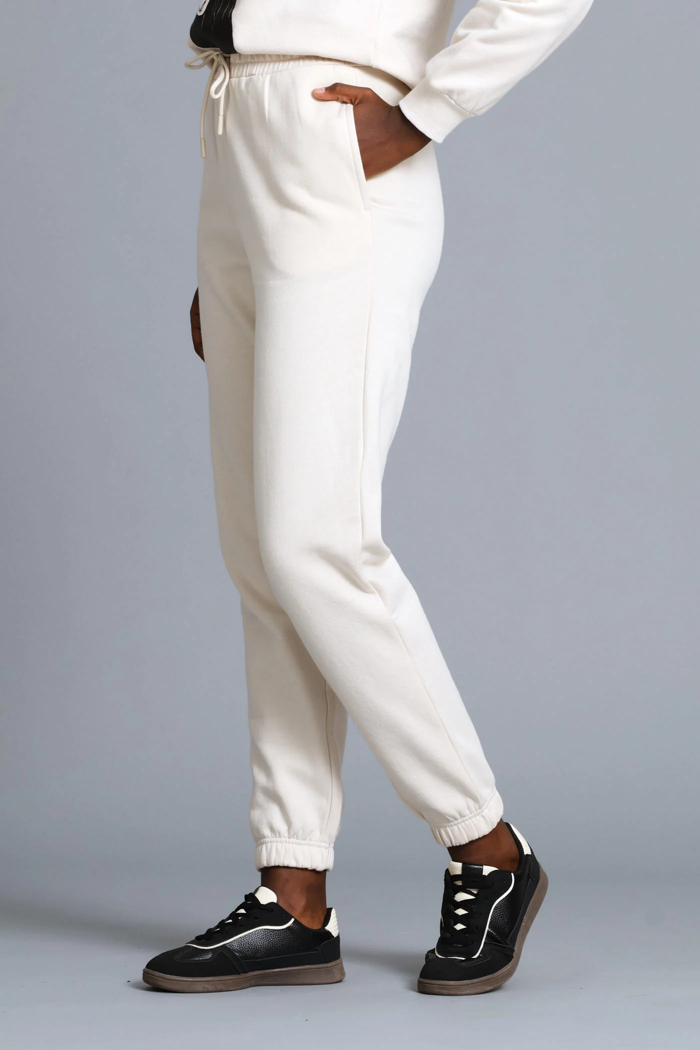 Classic Fleece Jogger - Light Stone - Image 2