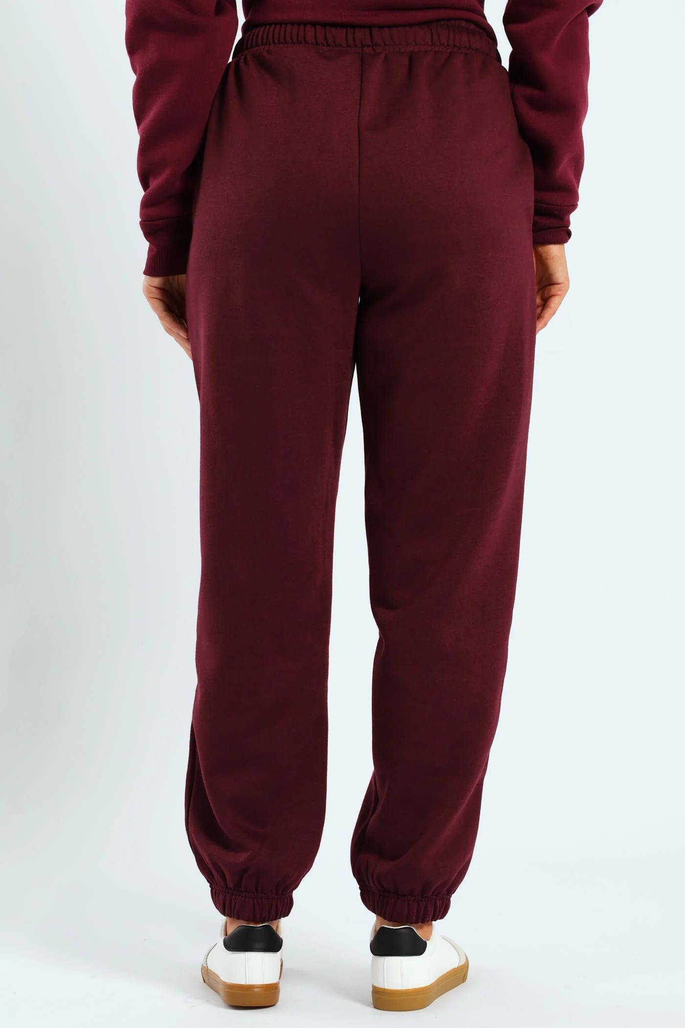 Classic Fleece Jogger - Plum Noir - Image 4