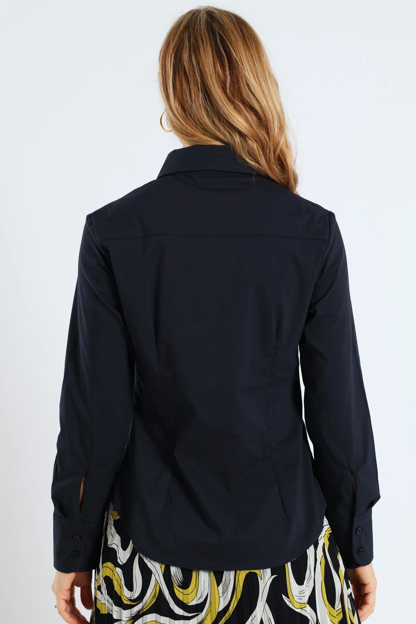 Classic Formal Shirt - Navy - Image 3
