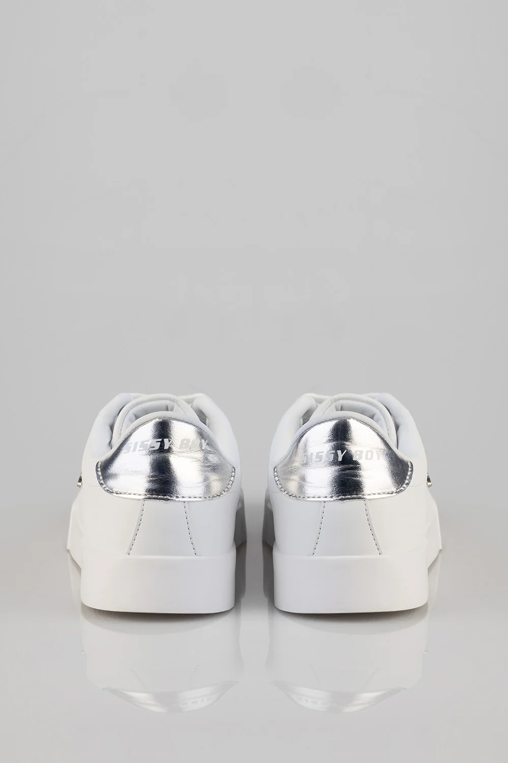 Classic Lace Up Logo Hardward Sneaker - White - Image 6